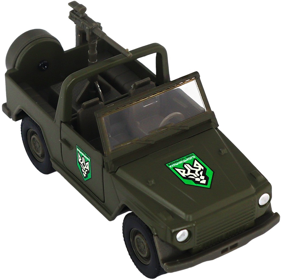 Модель серии "Шевроны Героев" - Штурмовая Машина - "БОН НГУ Им. Кульчицкого" (250329W2) фото 7