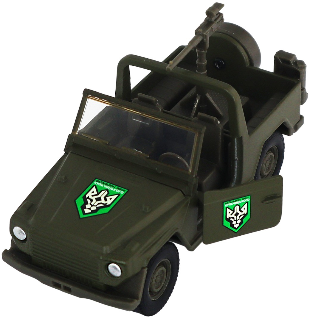 Модель серии "Шевроны Героев" - Штурмовая Машина - "БОН НГУ Им. Кульчицкого" (250329W2) фото 9