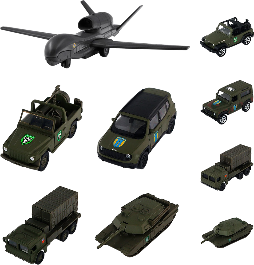 Модель серии "Шевроны Героев" - Штурмовая Машина - "БОН НГУ Им. Кульчицкого" (250329W2) фото 12