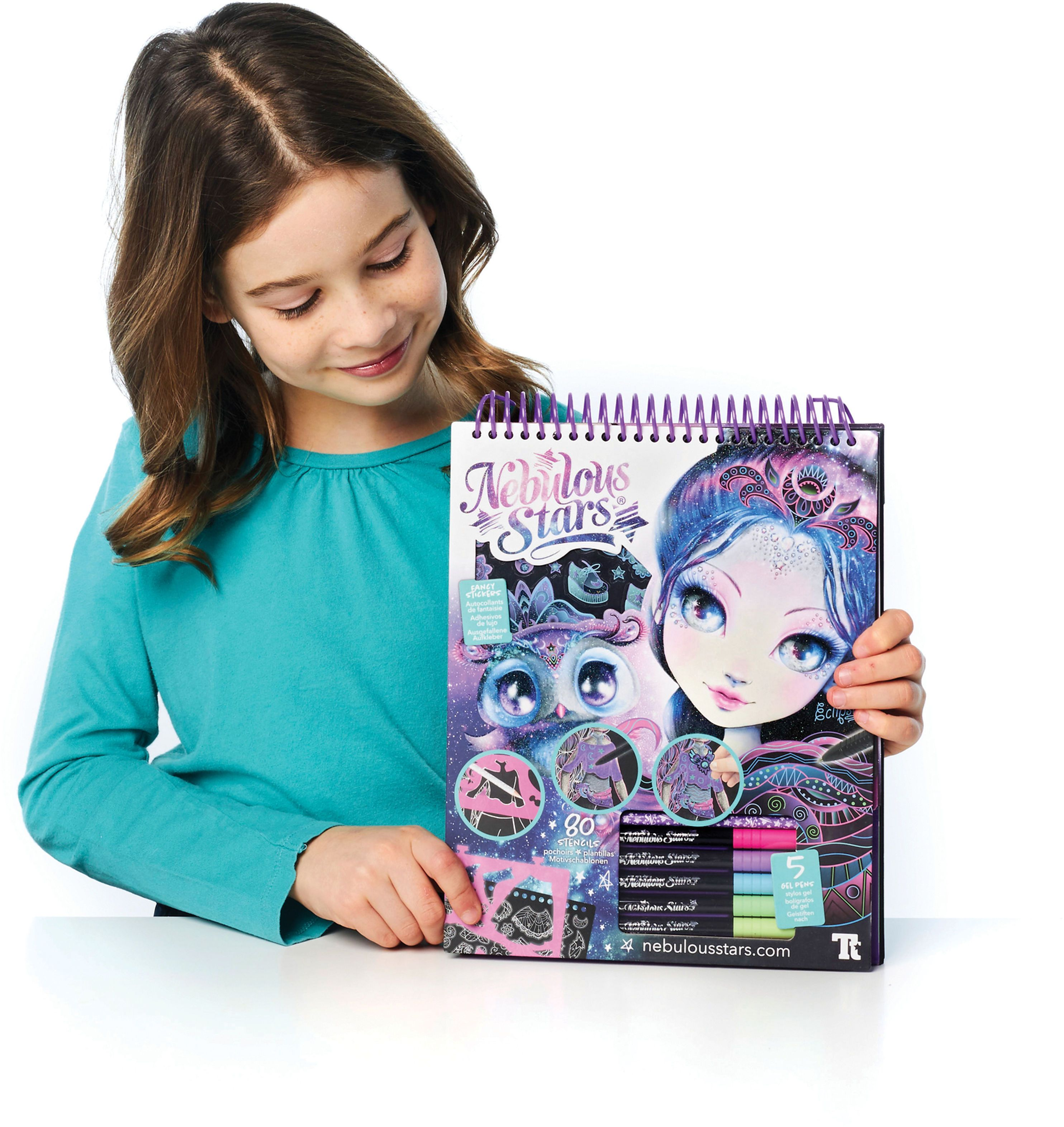 Набір для творчості Nebulous Stars - Скетчбук: Екліпсія, Чорні Листифото6