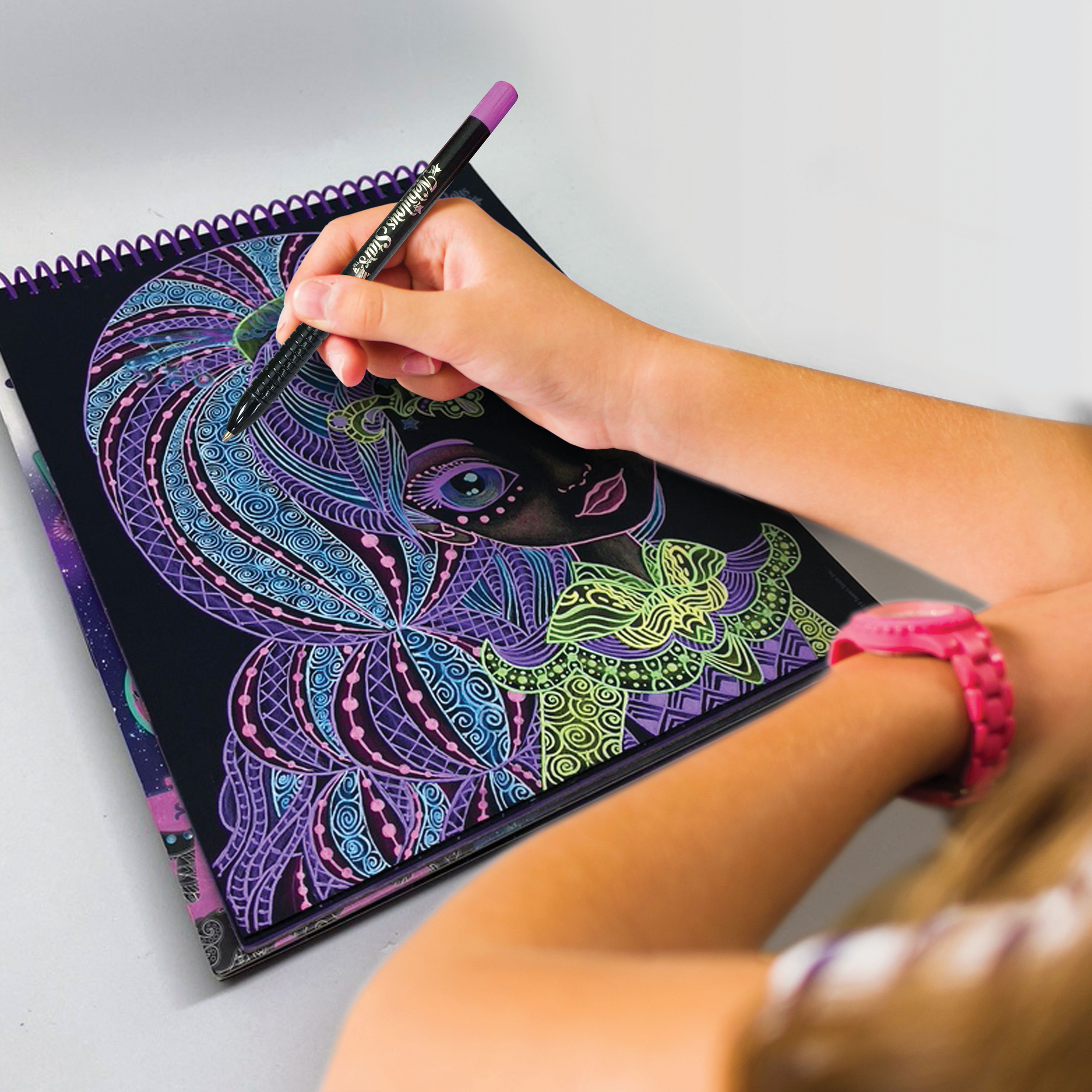 Набір для творчості Nebulous Stars - Скетчбук: Екліпсія, Чорні Листифото5