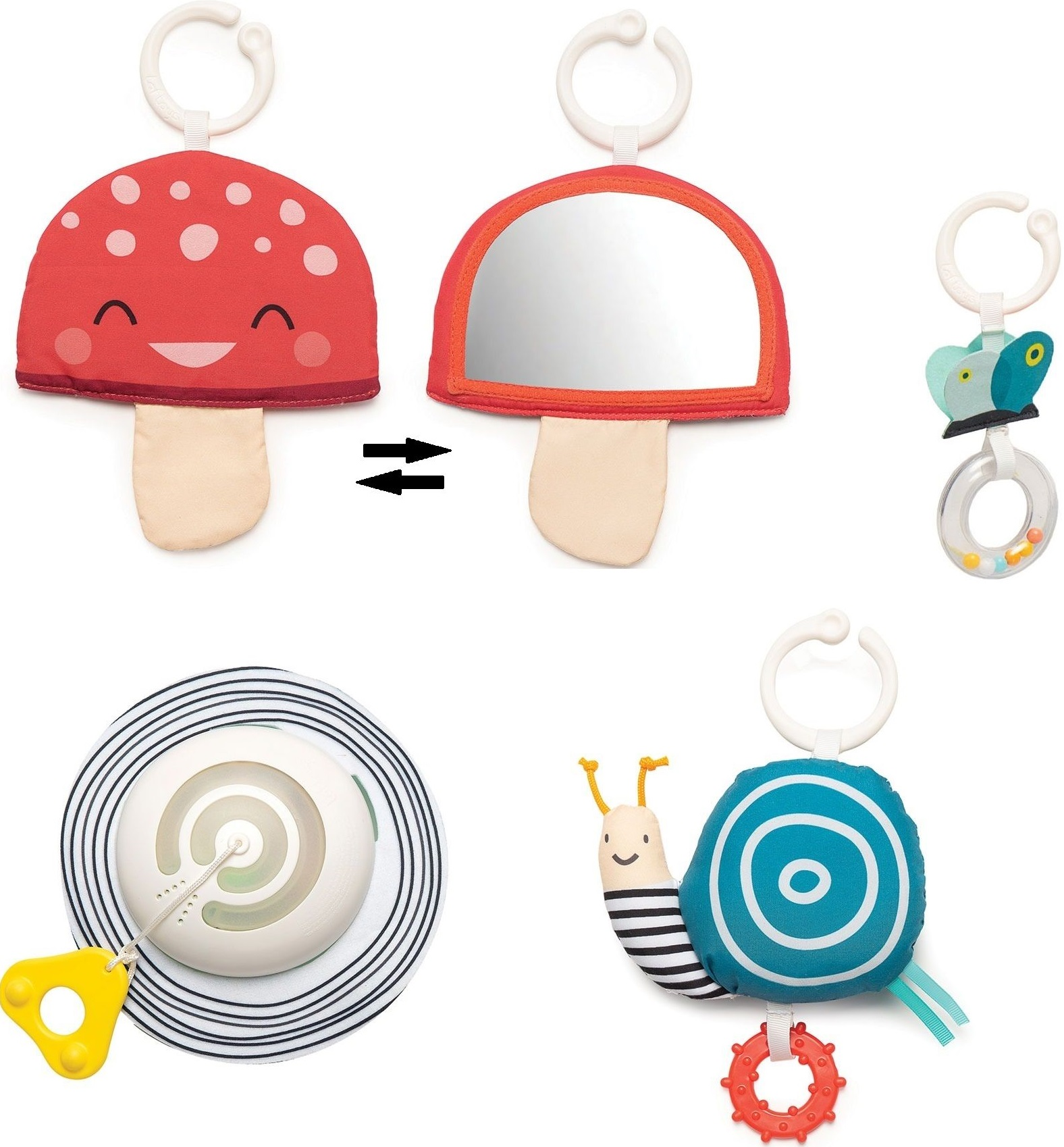 Развивающий музыкальный коврик с дугами коллекции "Мечтательные Коалы" - Мир Вокруг (100Х80Х53 см.) (12435) фото 