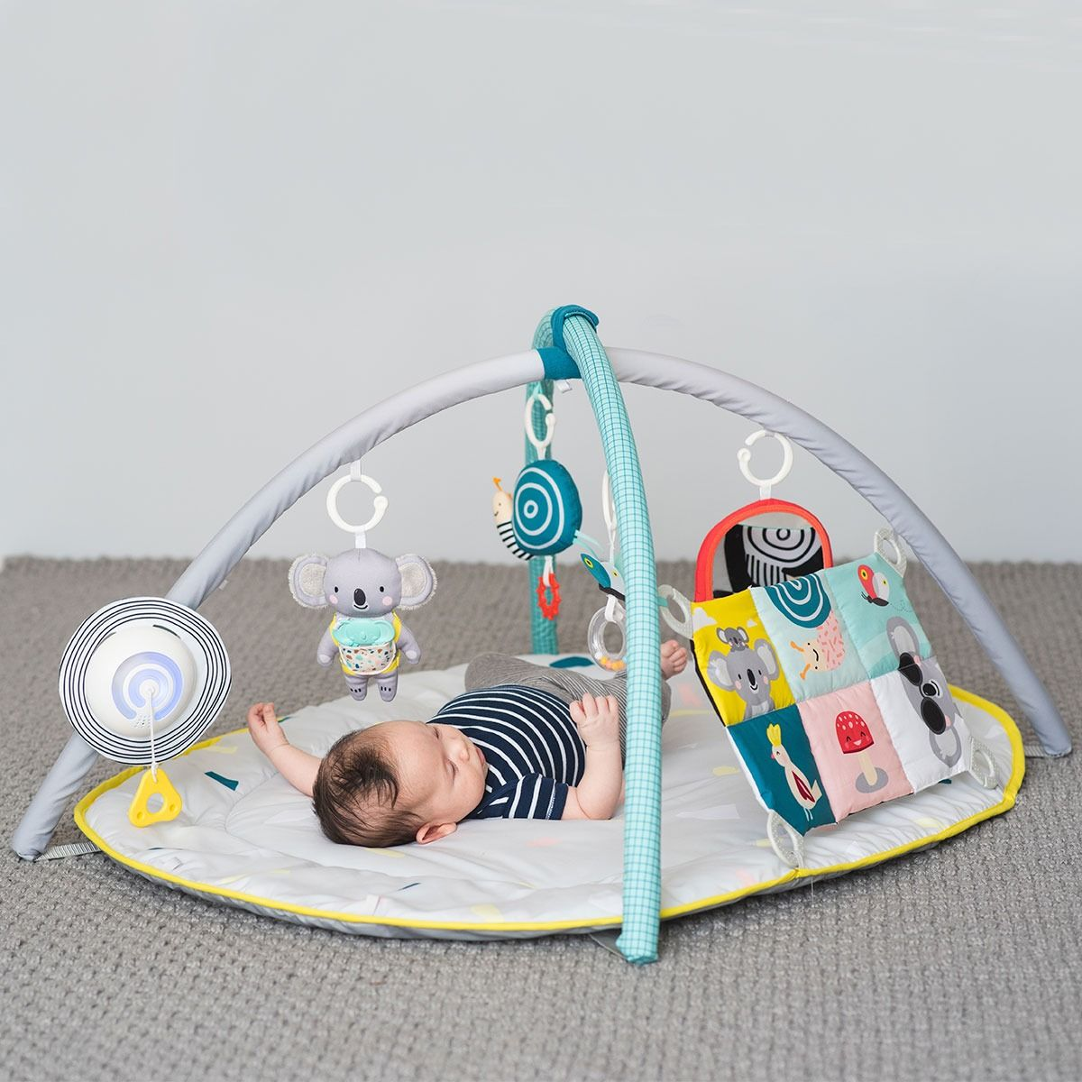 Развивающий музыкальный коврик с дугами коллекции "Мечтательные Коалы" - Мир Вокруг (100Х80Х53 см.) (12435) фото 