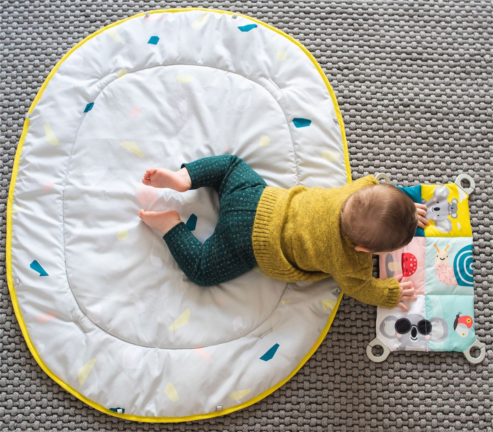 Развивающий музыкальный коврик с дугами коллекции "Мечтательные Коалы" - Мир Вокруг (100Х80Х53 см.) (12435) фото 