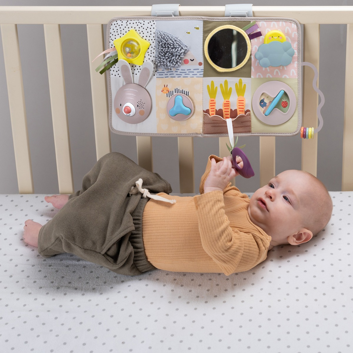 Розвиваючий центр для ліжечка колекції "Садок у Місті" - Пізнай Світфото