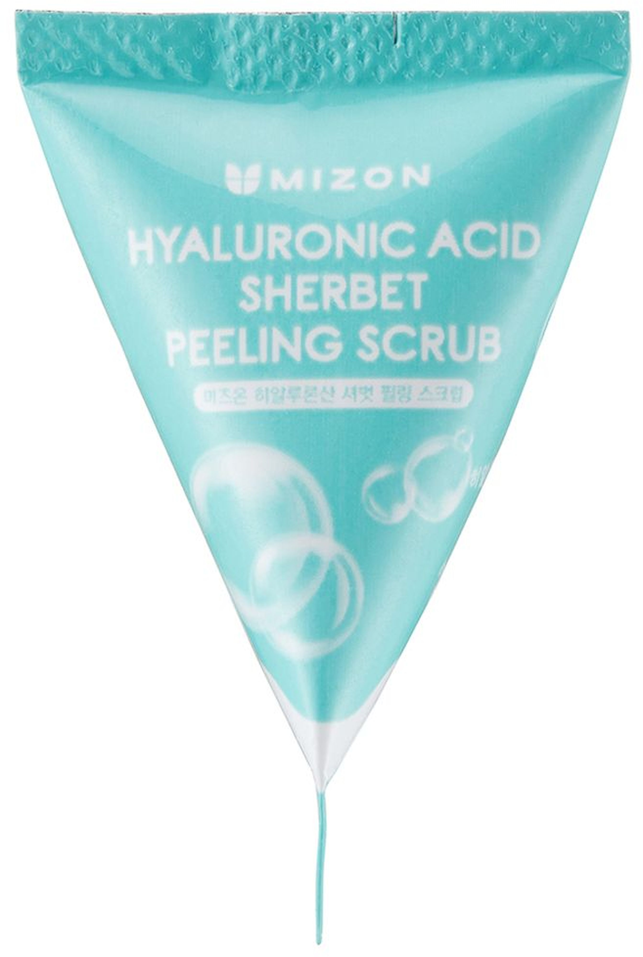 Скраб для лица Mizon Hyaluronic Sherbet Peeling Scrub с гиалуроновой кислотой 24*7г фото 2