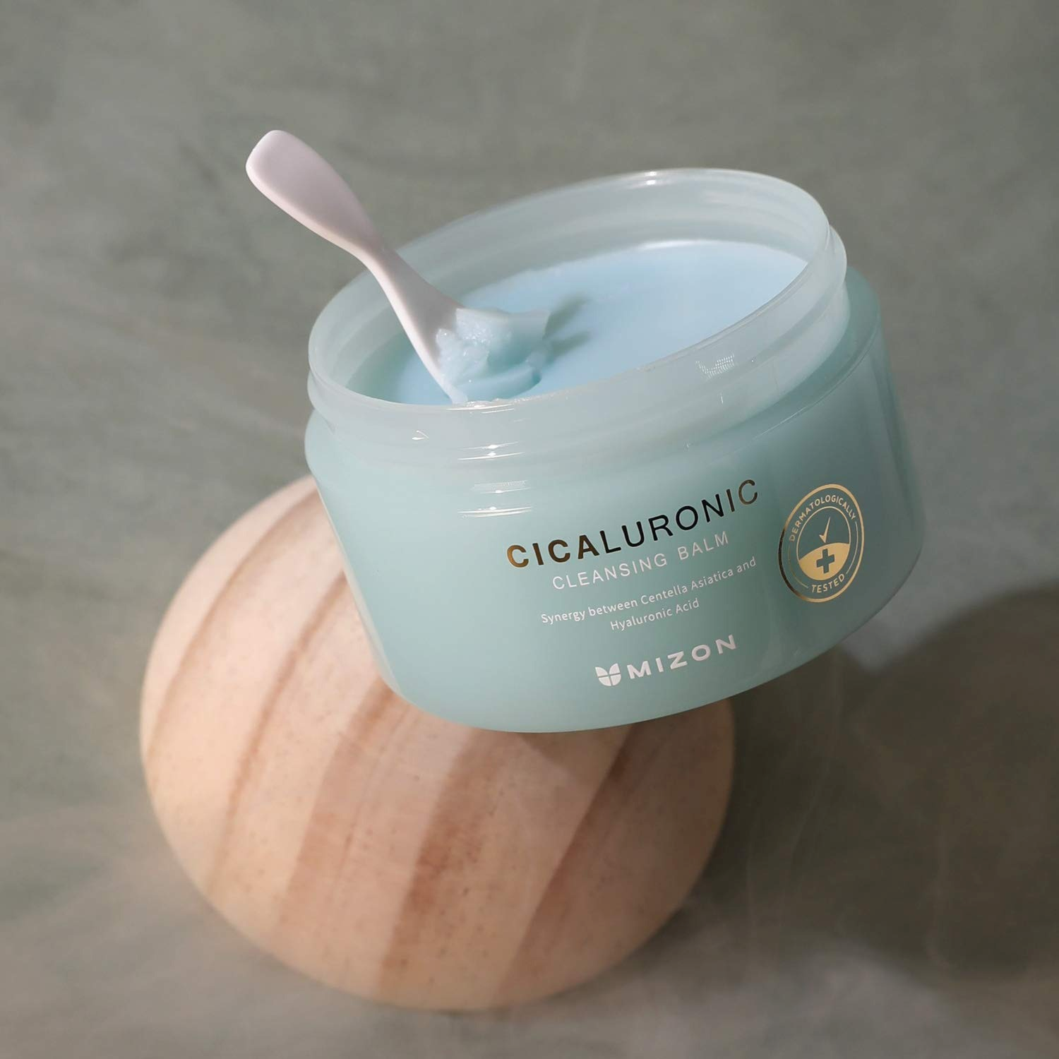 Очищающий бальзам Mizon Cicaluronic Cleansing Balm с центеллой и гиалуроновой кислотой 80 мл фото 3