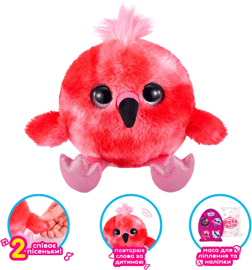 Інтерактивний ігровий набір-сюрприз Pets Alive S1 - Веселі Пташки (9537)фото