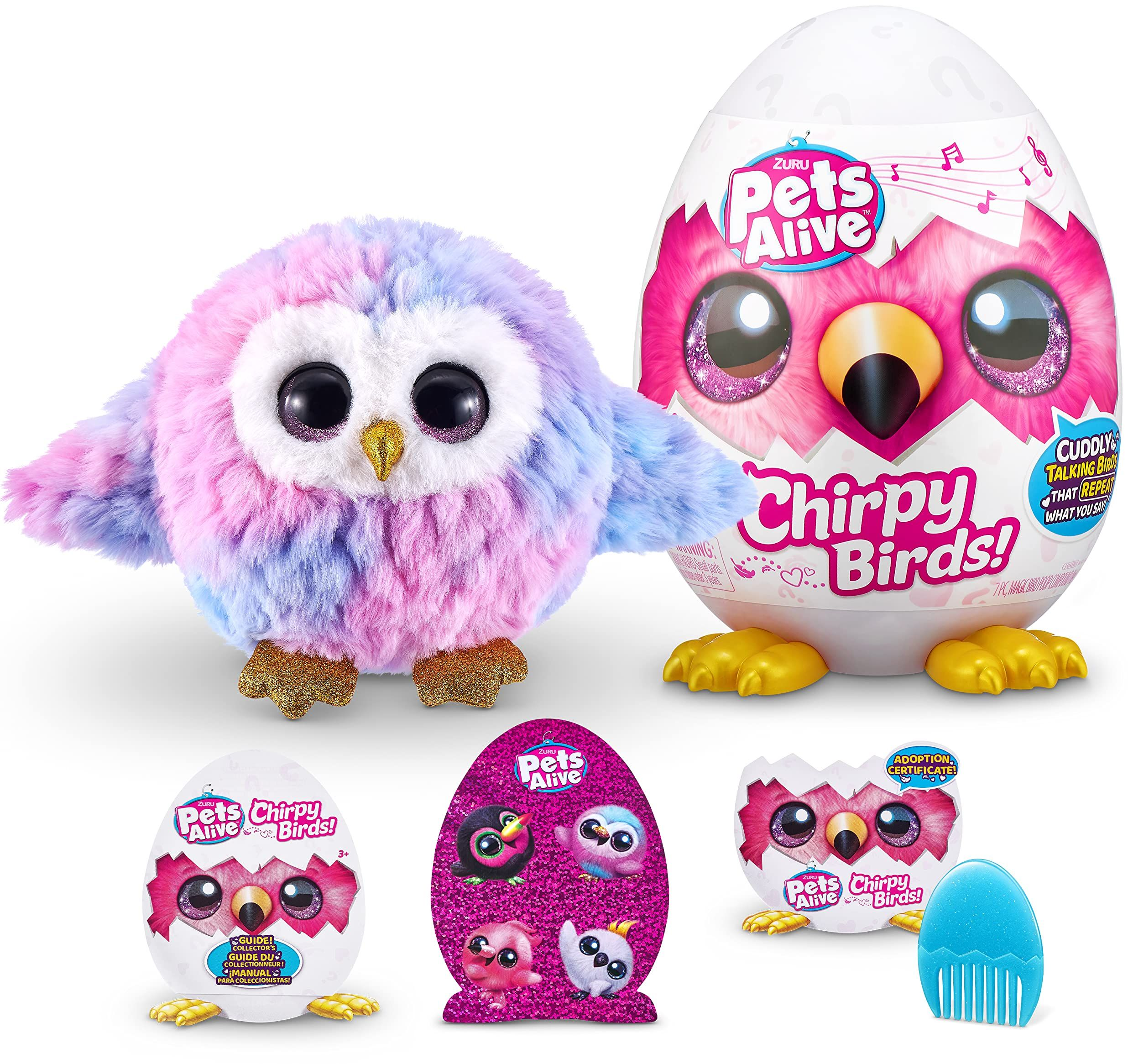 Інтерактивний ігровий набір-сюрприз Pets Alive S1 - Веселі Пташки (9537)фото