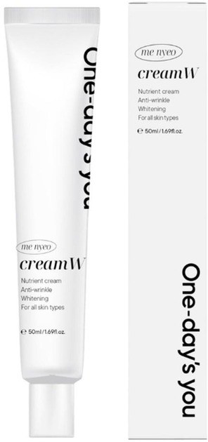 Крем для лица One-Day's You Me Nyeo Cream W Осветляющий 50 мл фото 2