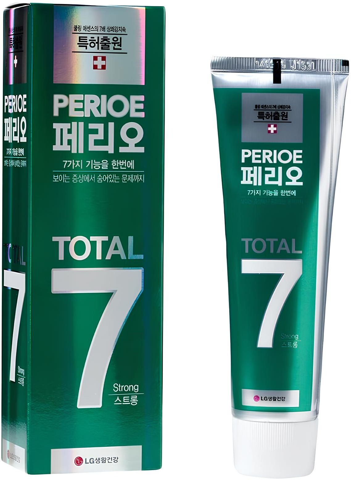 Зубная паста LG Perioe Total 7 Strong 120 мл фото 2