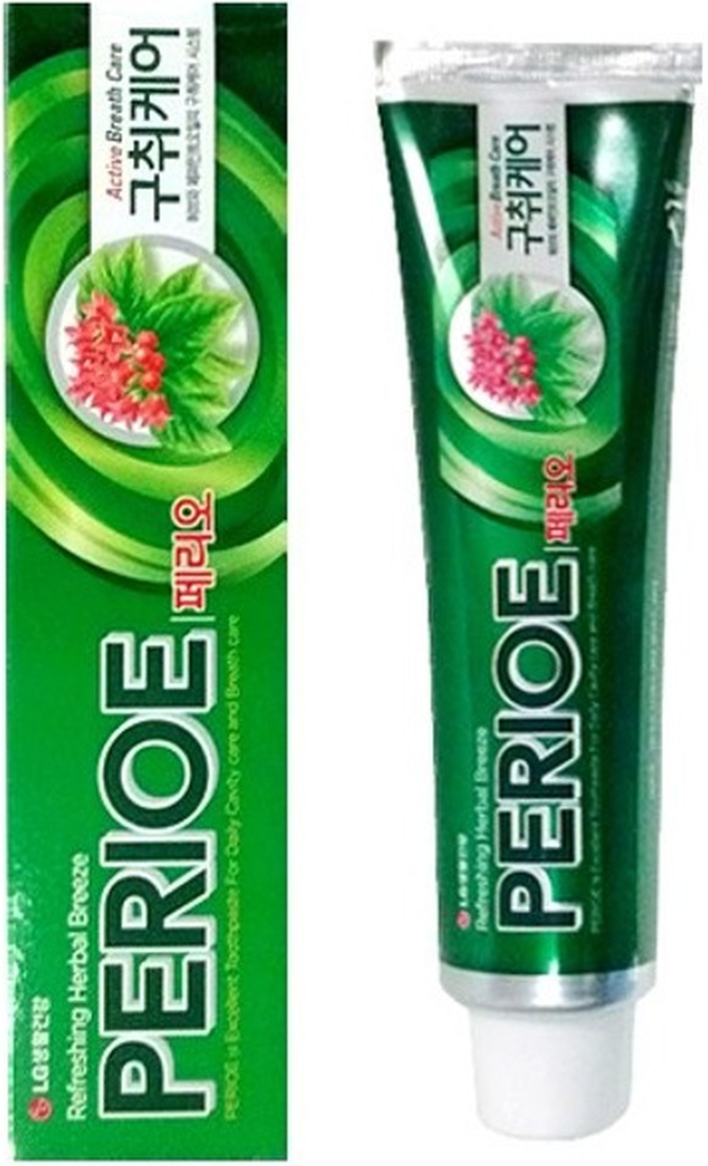 Зубная паста LG Perioe Чистое дыхание 3*130 г фото 2