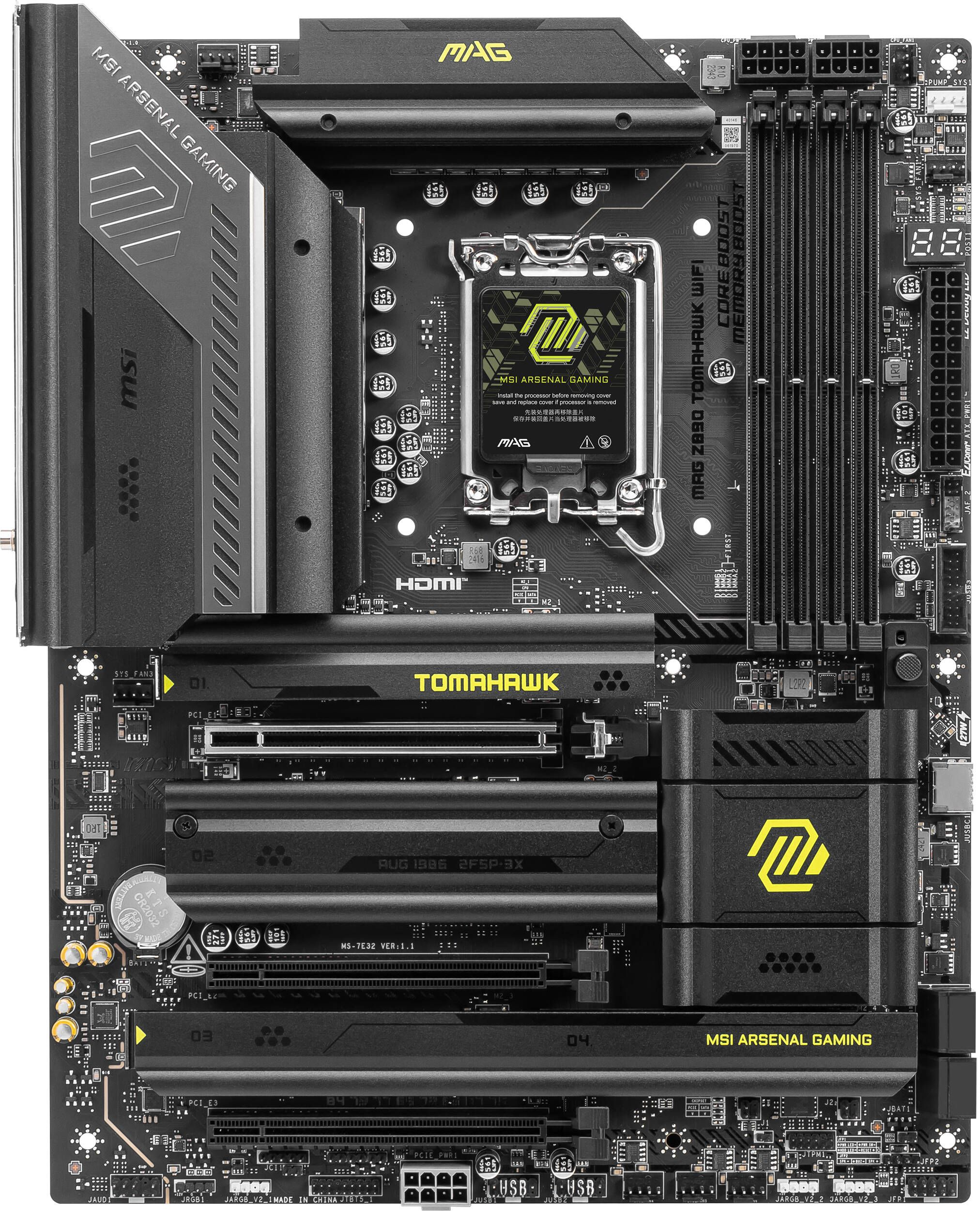 Материнcкая плата MSI MAG Z890 TOMAHAWK WIFI (911-7E32-003) фото 2