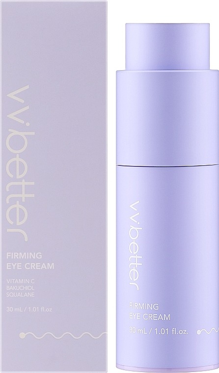 Крем для век Vvbetter Firming Eye Cream антивозрастной с бакучиолом 30 мл фото 2