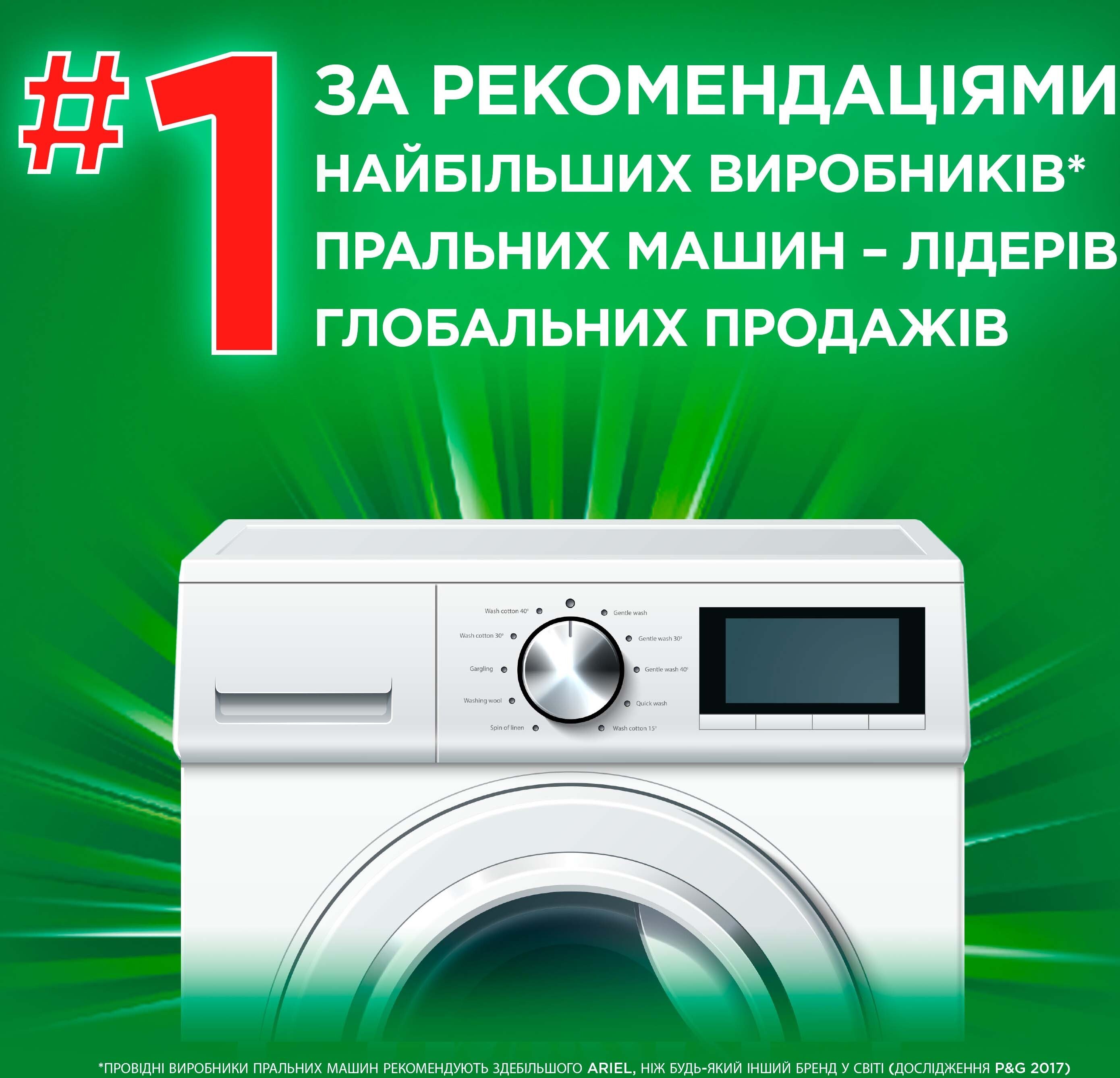 Капсули для прання Ariel Mountain Spring All-in-1 Pods 20 штфото11