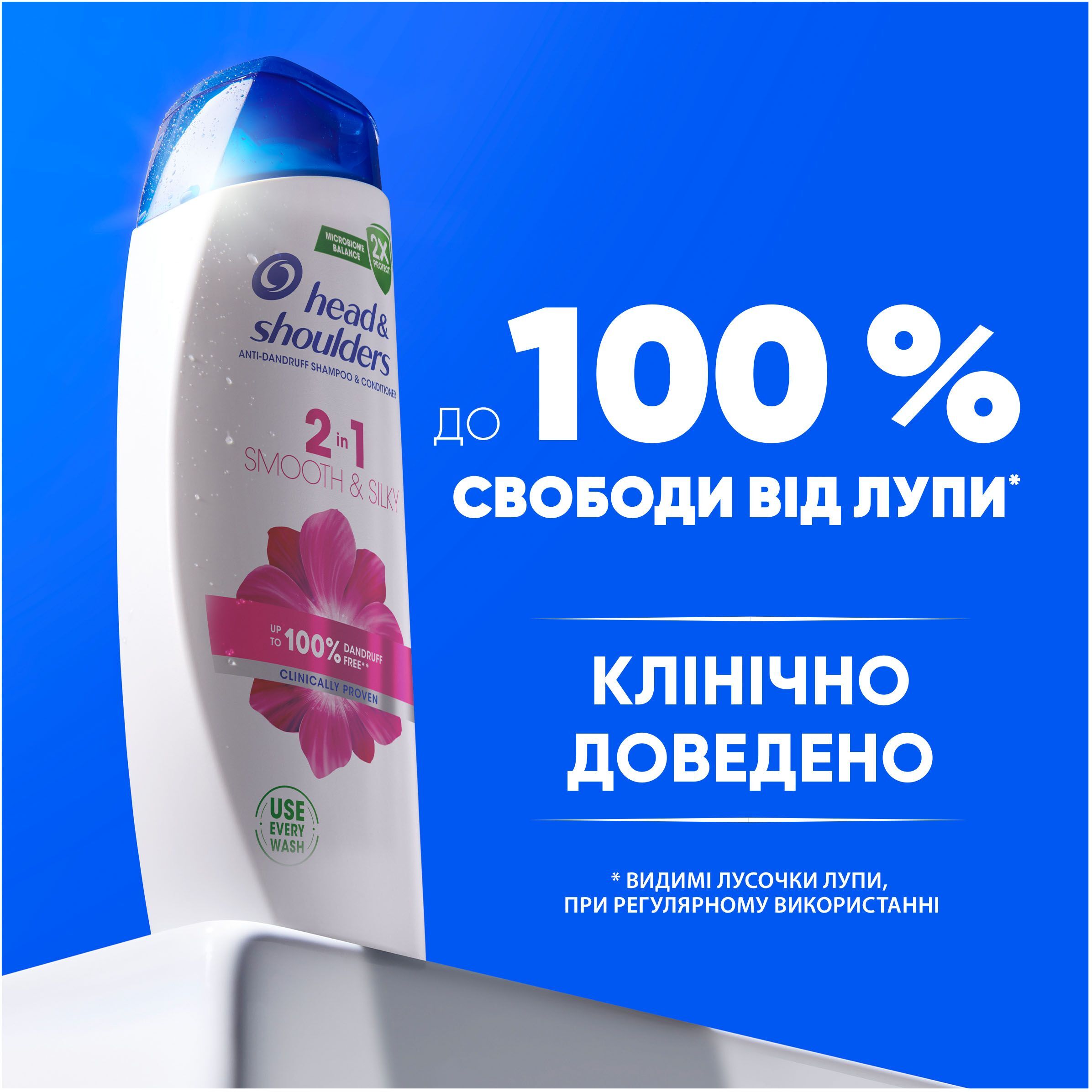 Шампунь Head & Shoulders Smooth&Silk проти лупи 250 млфото2