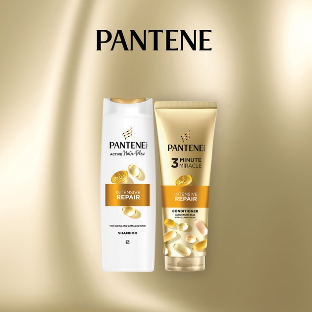 Подарочный набор Шампунь Pantene Intensive Repair 400 мл + Кондиционер 220 мл фото 3