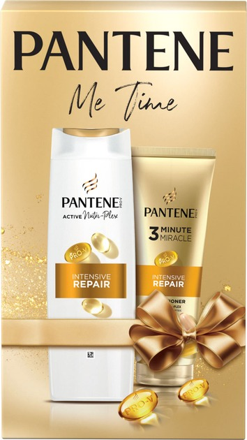 Подарочный набор Шампунь Pantene Intensive Repair 400 мл + Кондиционер 220 мл фото 2