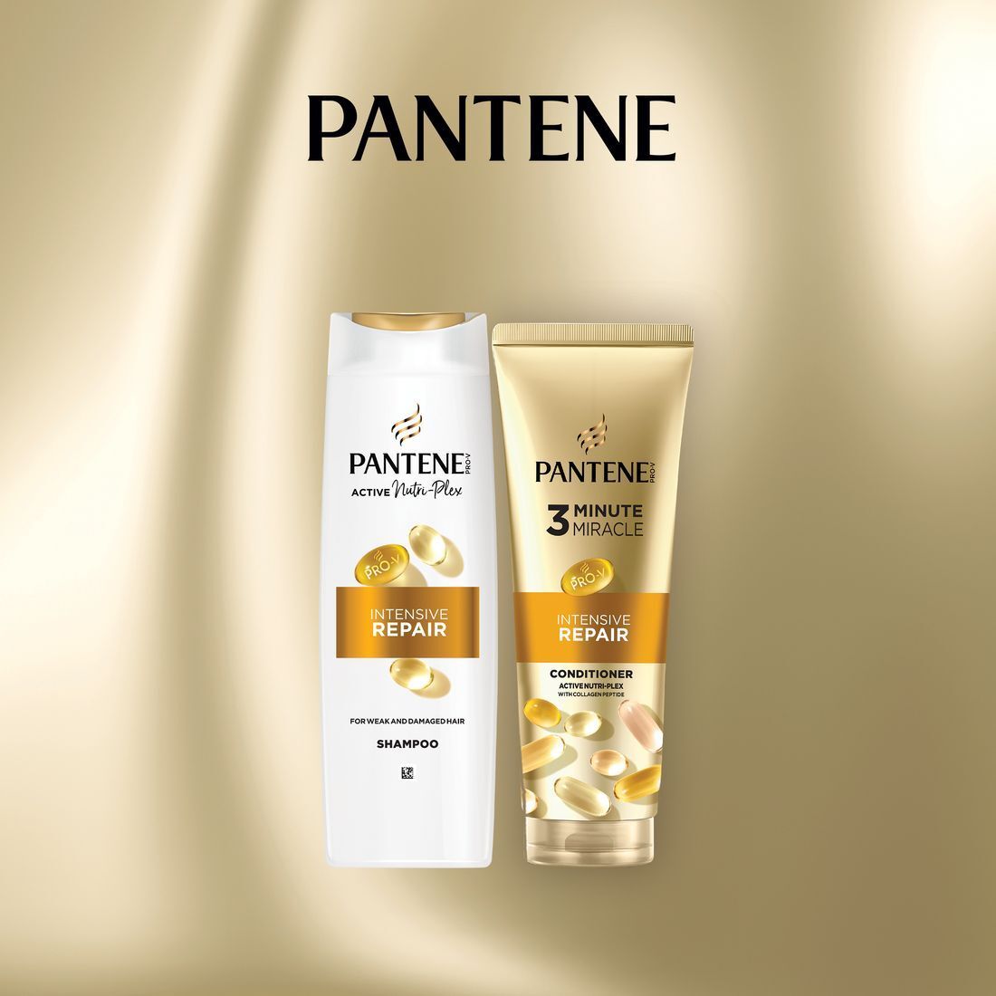 Подарунковий набір Шампунь Pantene Intensive Repair 400 мл + Кондиціонер 220 млфото3