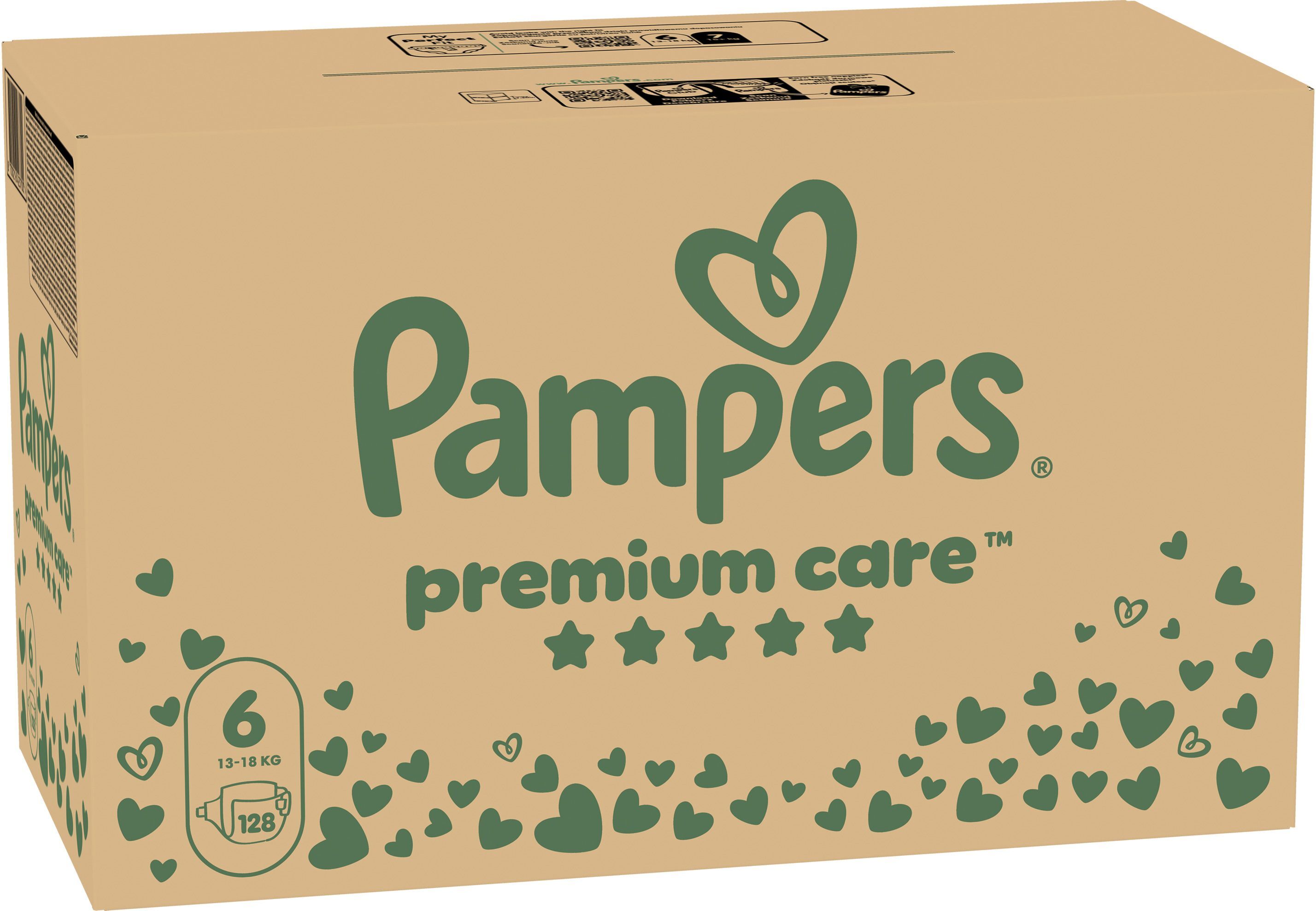 Підгузки Pampers Premium Care Розмір 6 13-18 кг 128 штфото2