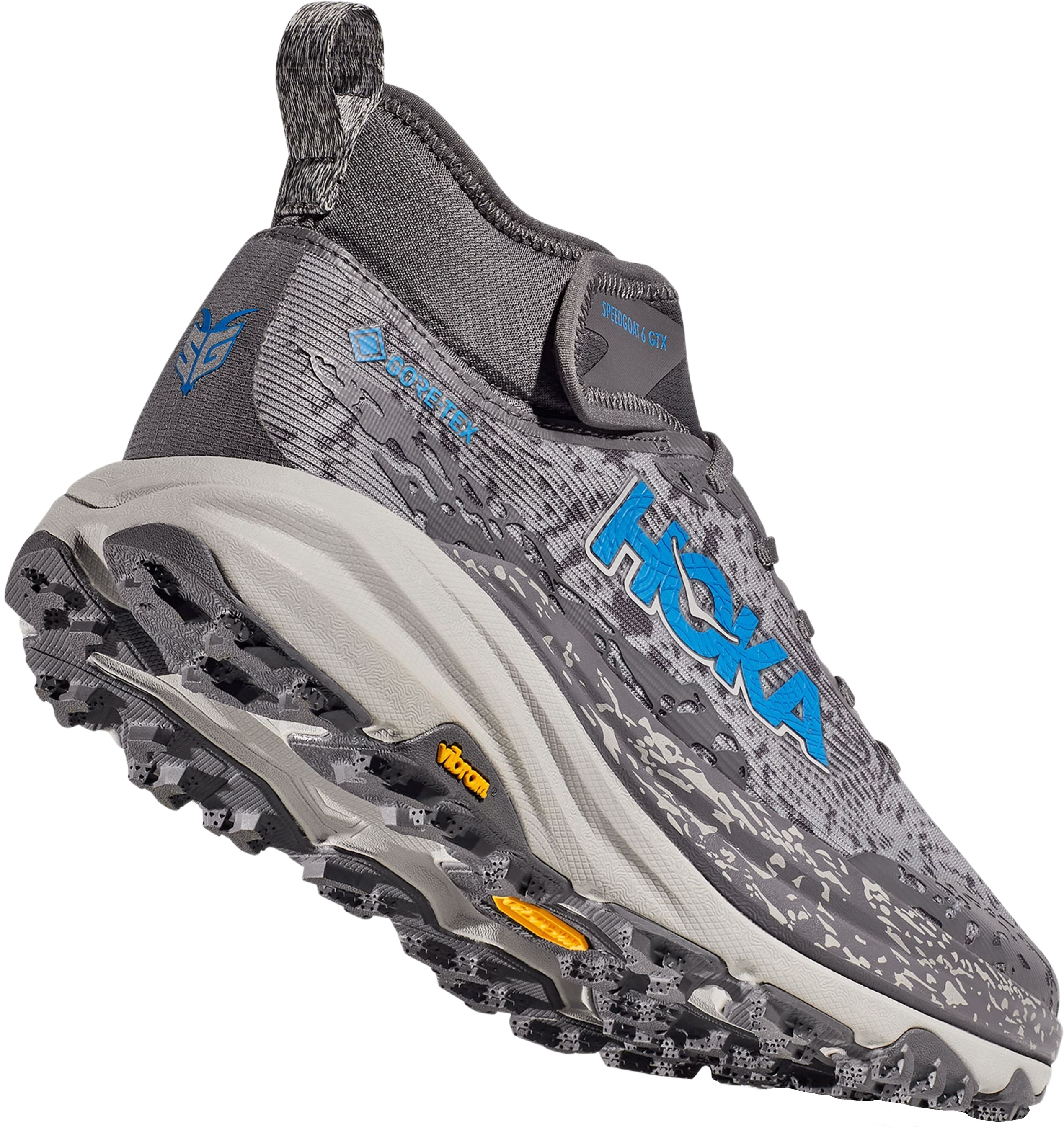 Кросівки чоловічі для бігу Hoka 1155152-SLTG M SPEEDGOAT 6 MID GTX 42 (8,5 US) сіріфото5