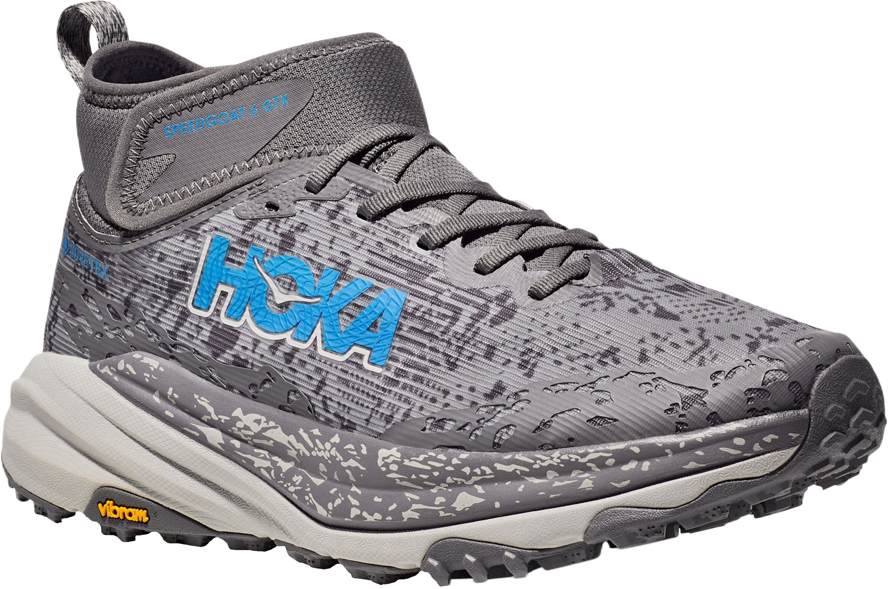 Кроссовки мужские для бега Hoka 1155152-SLTG M SPEEDGOAT 6 MID GTX 42 (8,5 US) серые фото 3