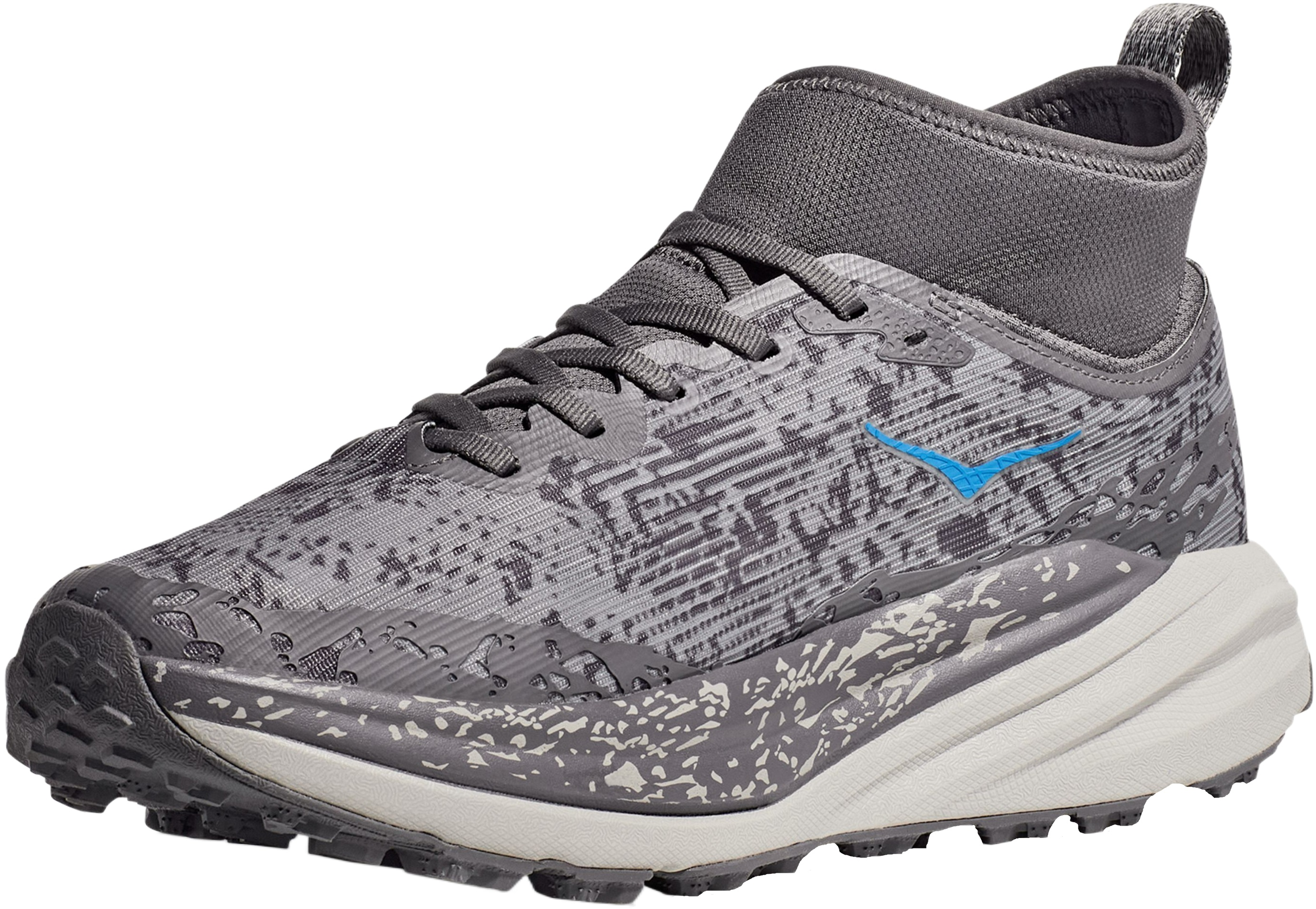 Кросівки чоловічі для бігу Hoka 1155152-SLTG M SPEEDGOAT 6 MID GTX 42 (8,5 US) сіріфото4