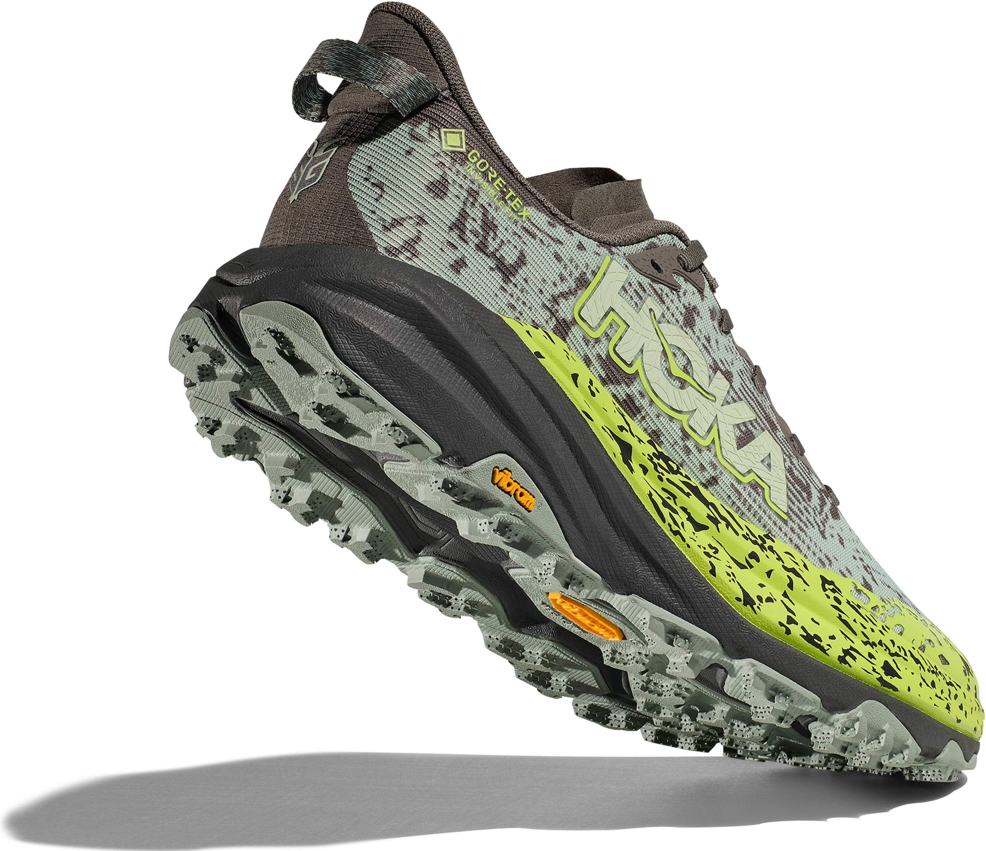 Кроссовки мужские для бега Hoka 1155150-STLV M SPEEDGOAT 6 GTX 42 (8,5 US) зеленые фото 5