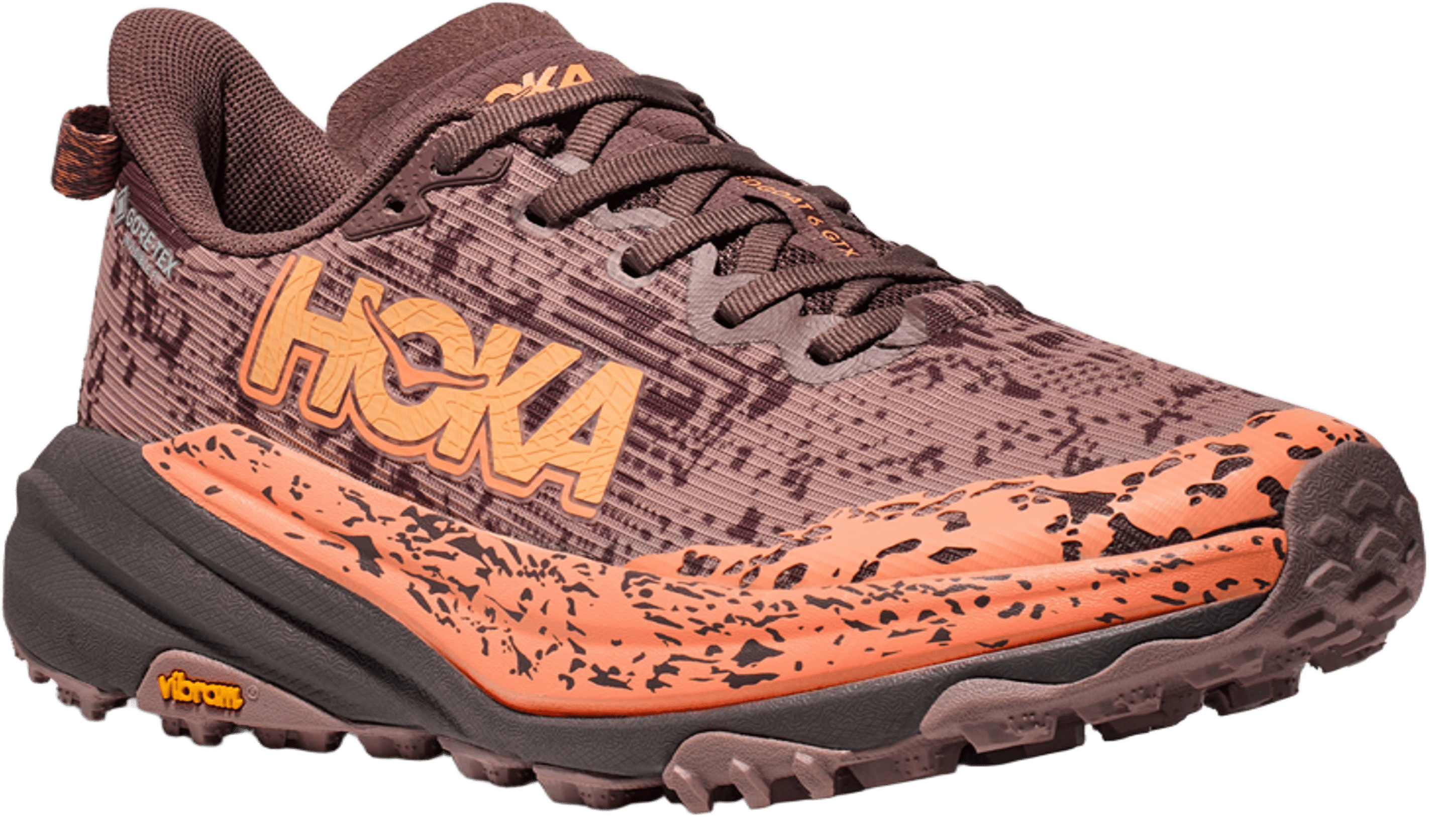 Кросівки жіночі для бігу Hoka 1155151-SZQ W SPEEDGOAT 6 GTX 38 (6,5 US) коричневіфото3