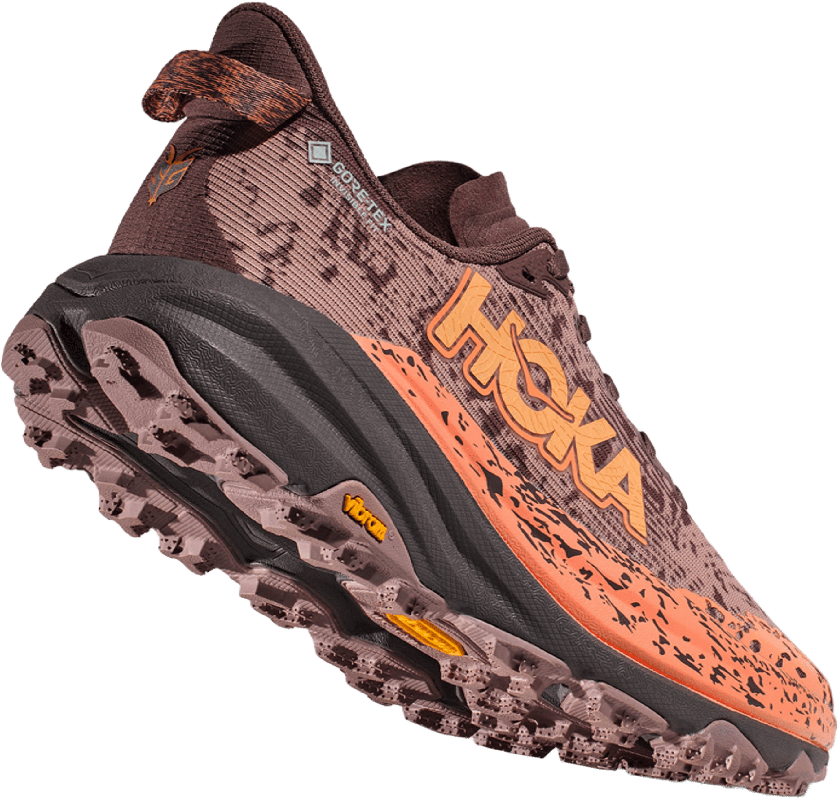 Кроссовки женские для бега Hoka 1155151-SZQ W SPEEDGOAT 6 GTX 38,5 (7 US) коричневые фото 5