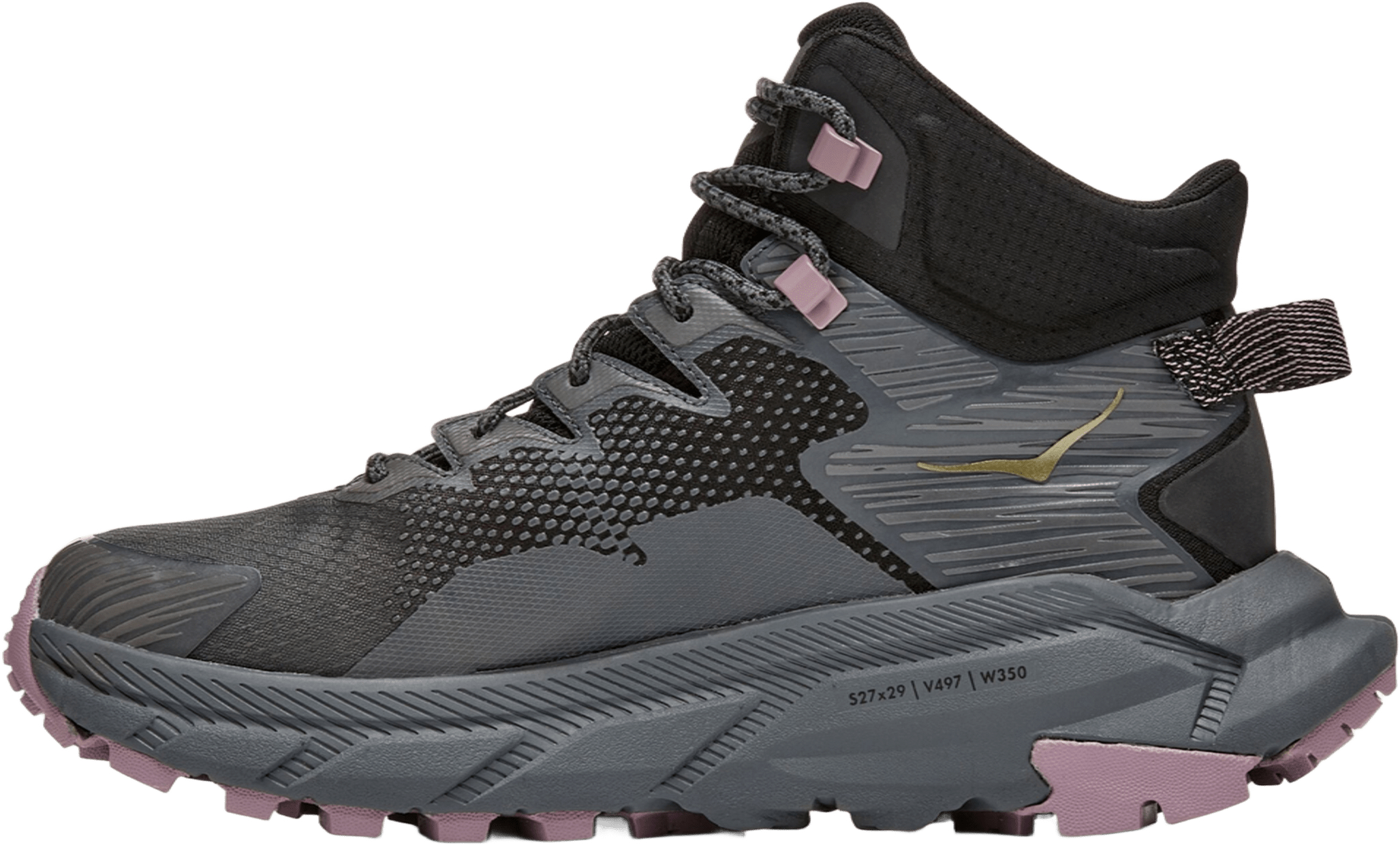 Черевики жіночі Hoka 1123166-BCSTL W TRAIL CODE GTX 38 (6,5 US) чорніфото2