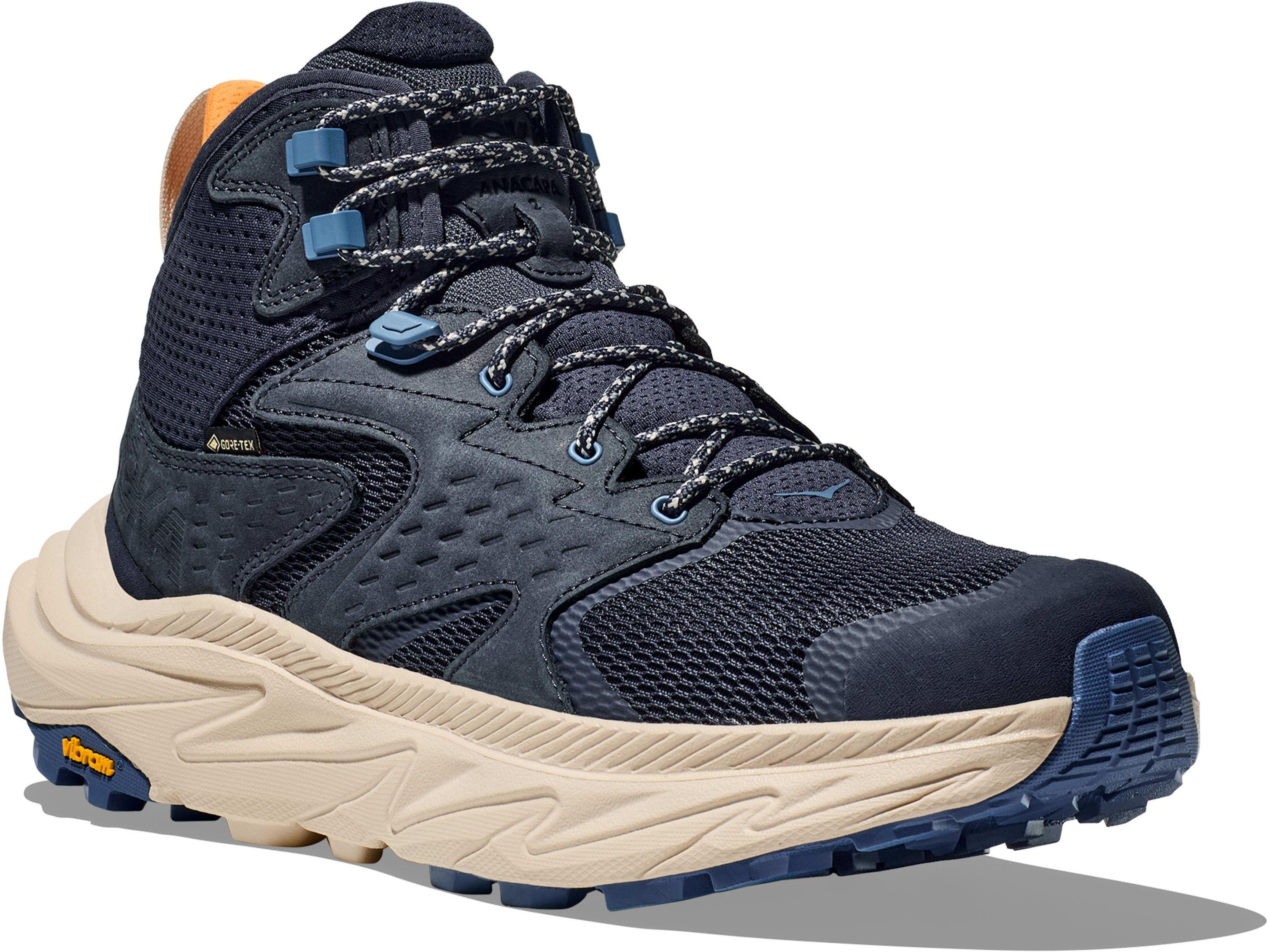 Черевики чоловічі Hoka 1141633-VNV M ANACAPA 2 MID GTX 42,5 (9 US) синіфото3