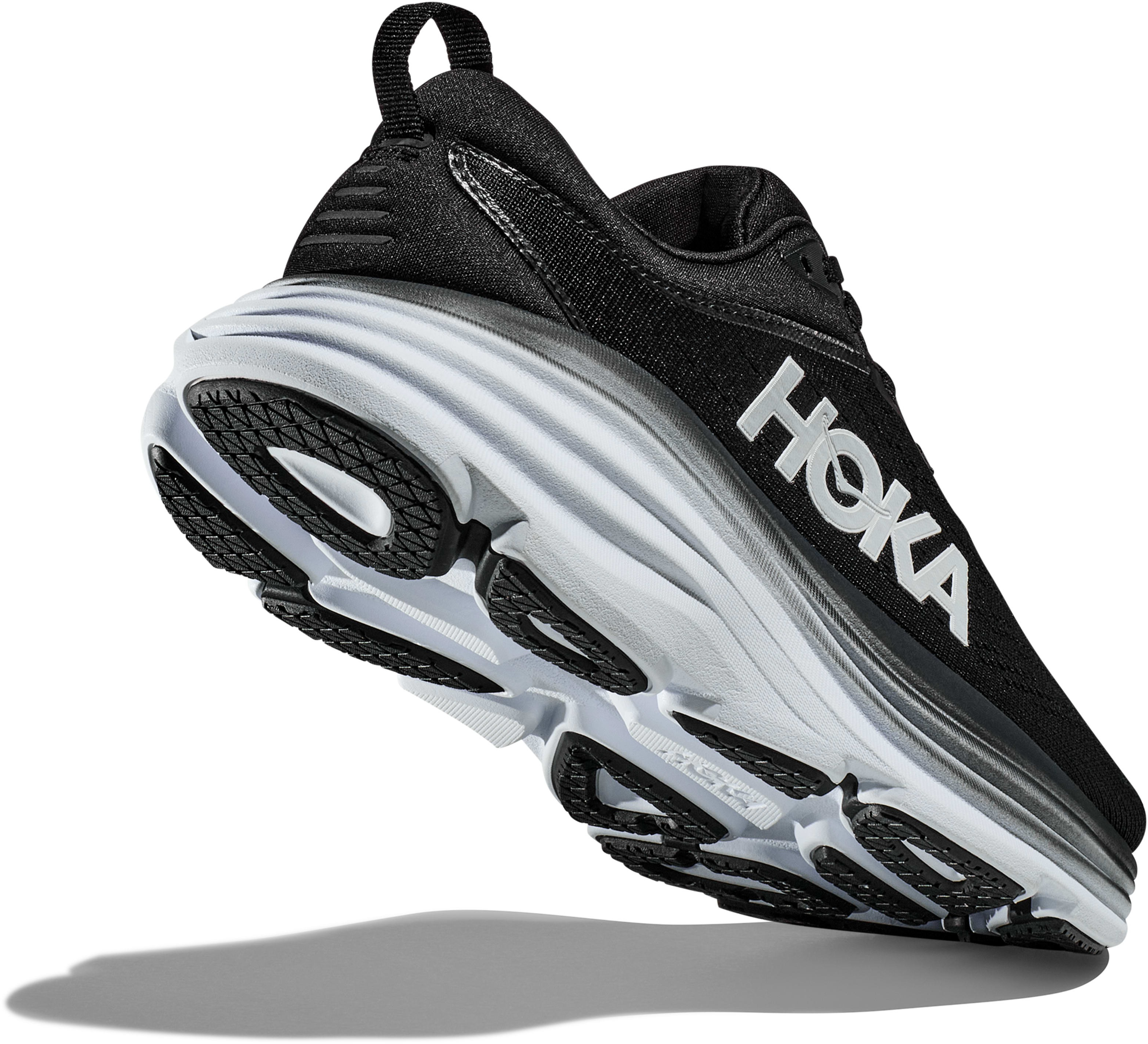 Кроссовки мужские для бега Hoka 1123202-BWHT M BONDI 8 41,5 (8 US) черные фото 5