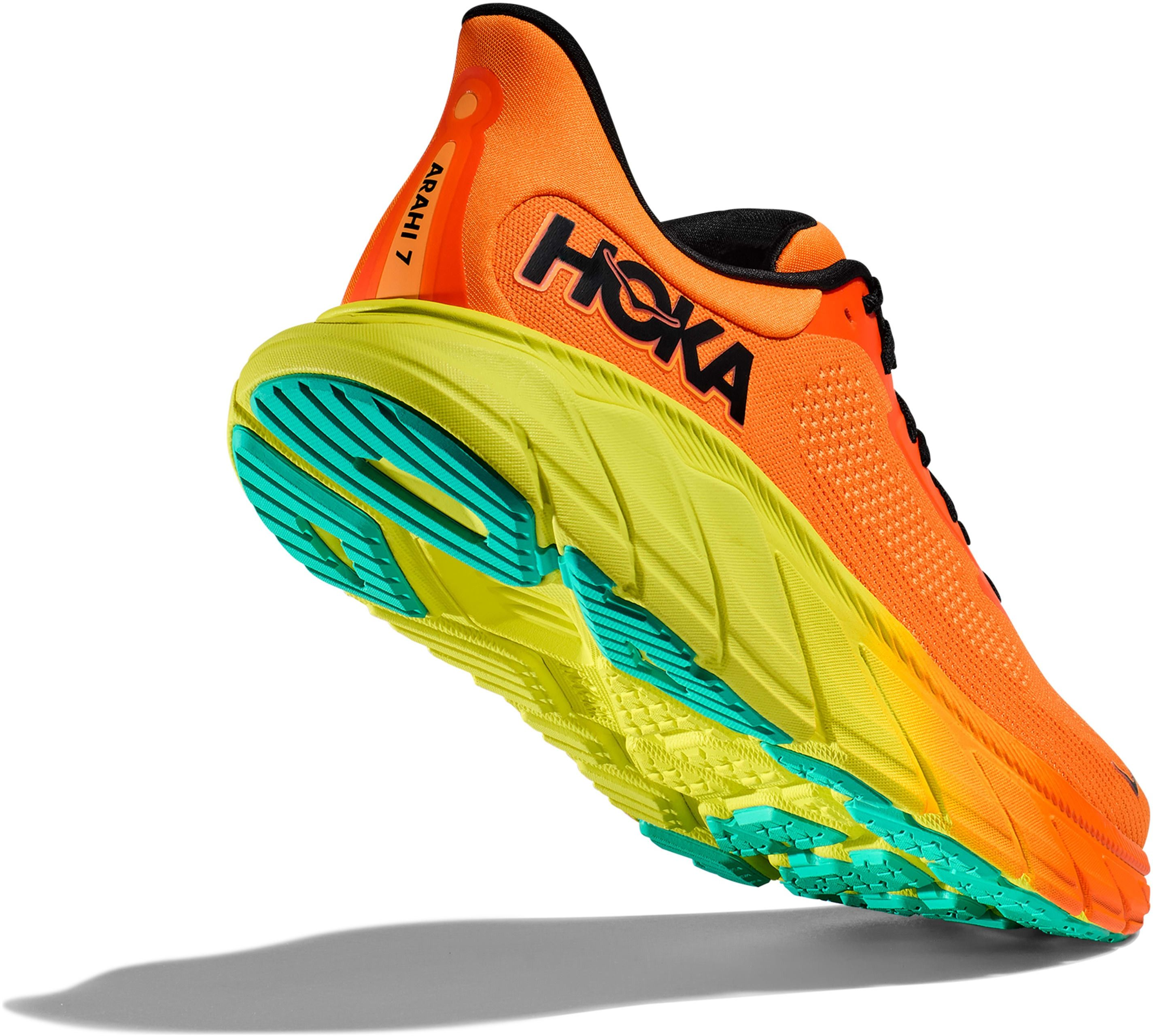 Кроссовки женские для бега Hoka 1147851-EGR W ARAHI 7 38 (6,5 US) оранжевые фото 5