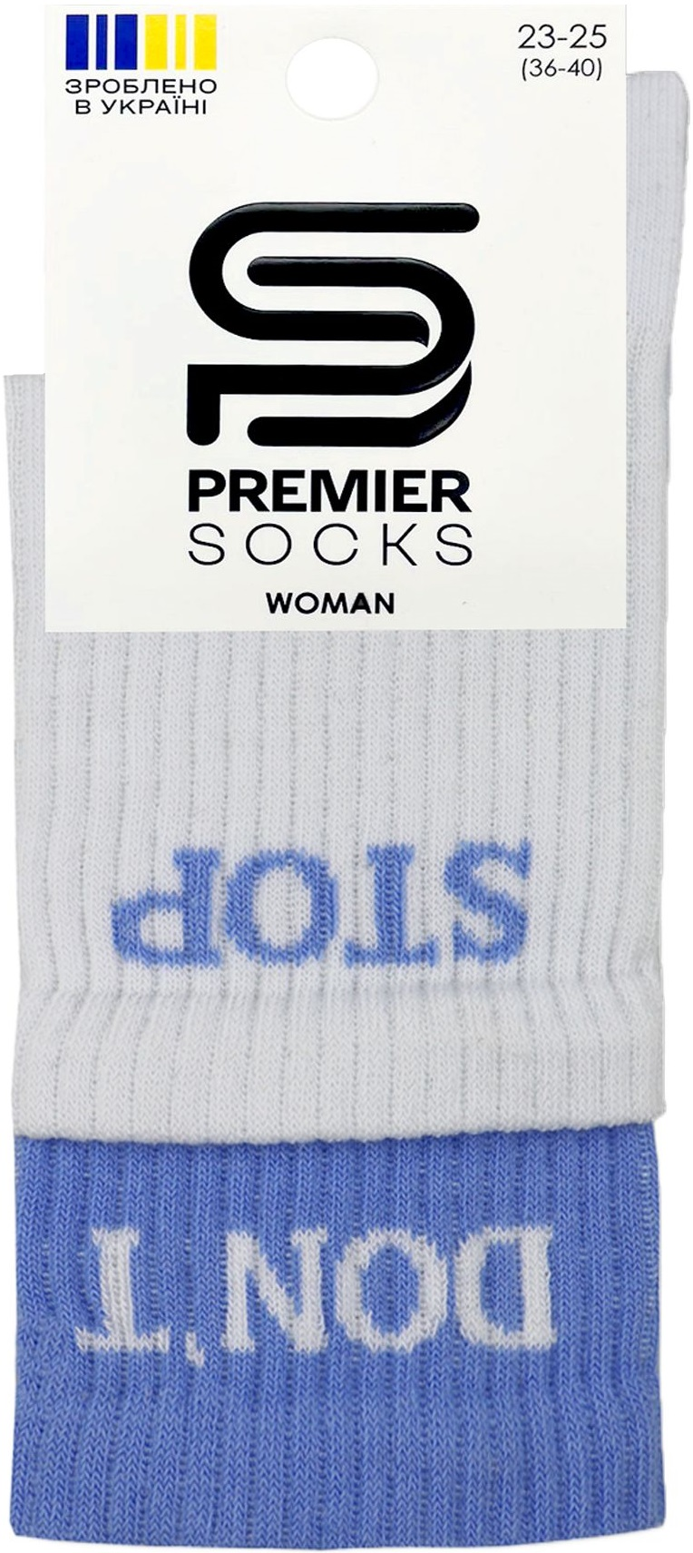 Носки женские Premier Socks 36-40 1 пара белые (4820203353996) фото 2