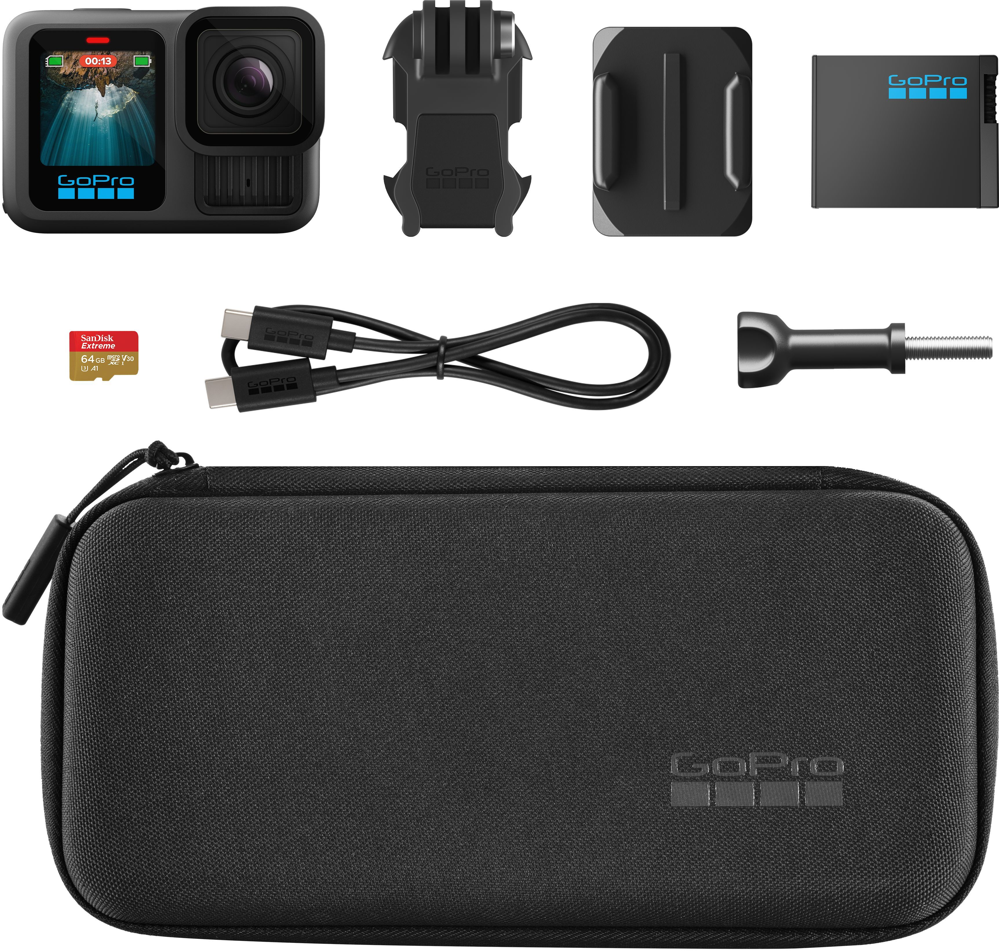 Экшн-камера GoPro HERO13 Black + 64Gb (CHDSB-131-RT) фото 21