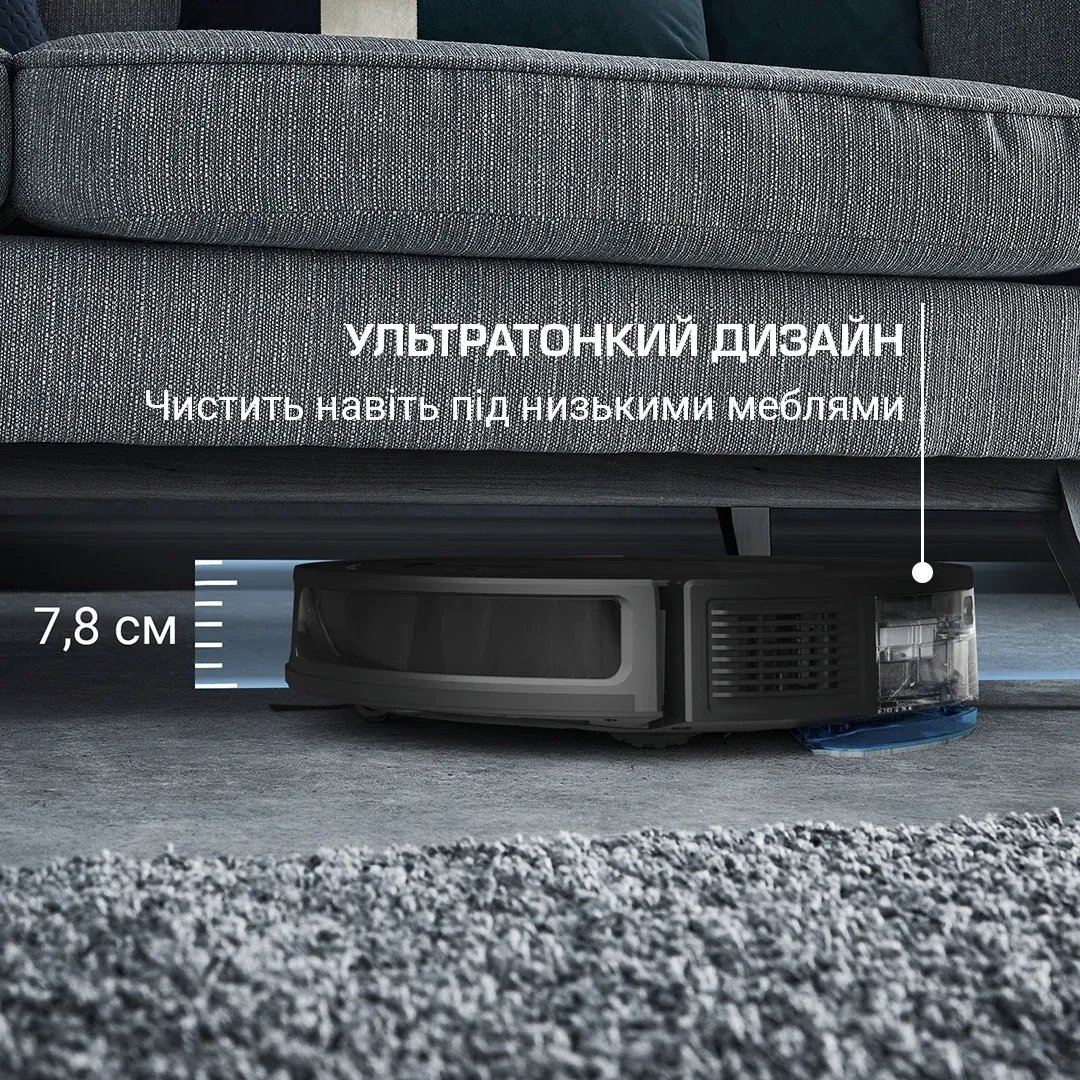 Робот-пылесос Rowenta моющий X-Plorer Serie 65+ RR8L85WH фото 