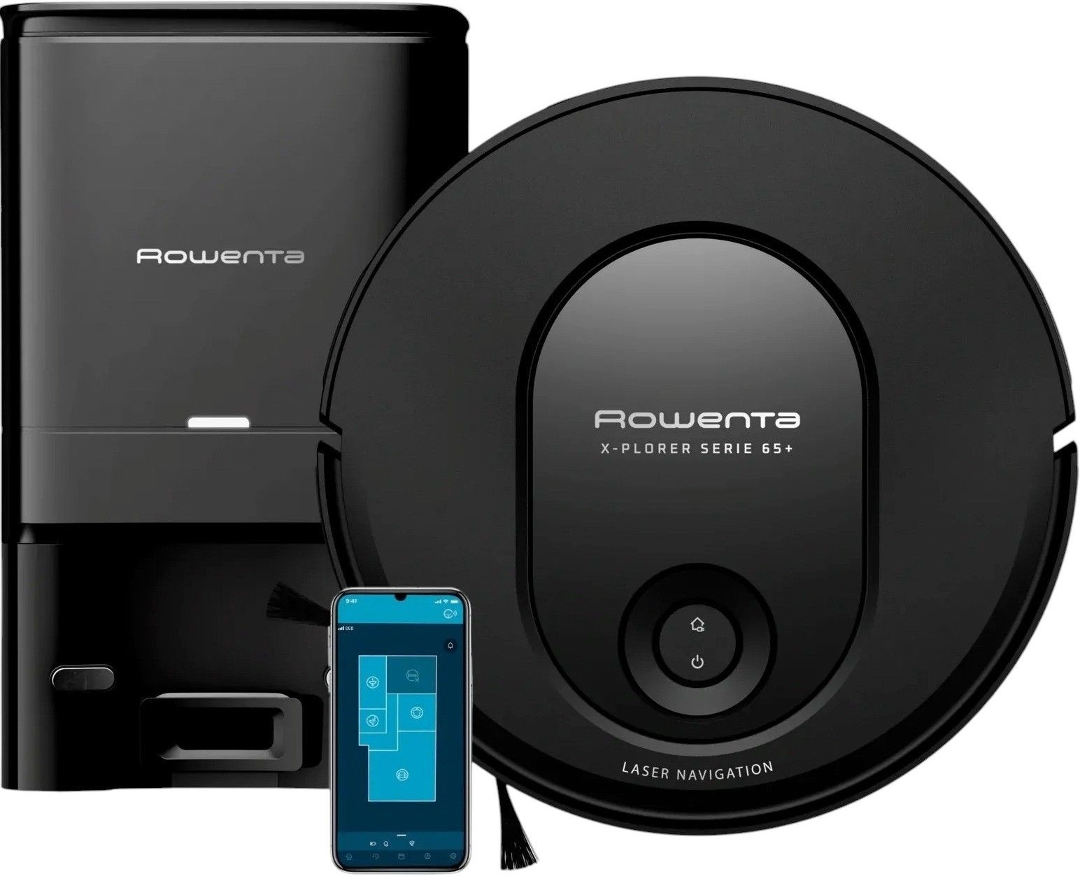Робот-пылесос Rowenta моющий X-Plorer Serie 65+ RR8L85WH фото 