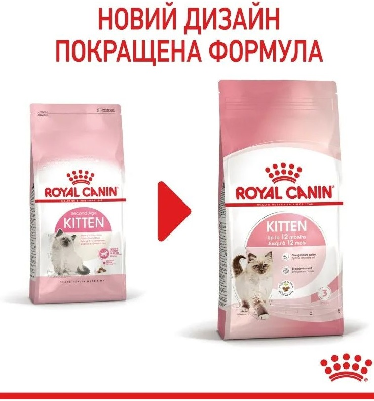 Сухой корм для котят Royal Canin Kitten 8 кг + 2 кг (11415) (1272551702972) фото 10