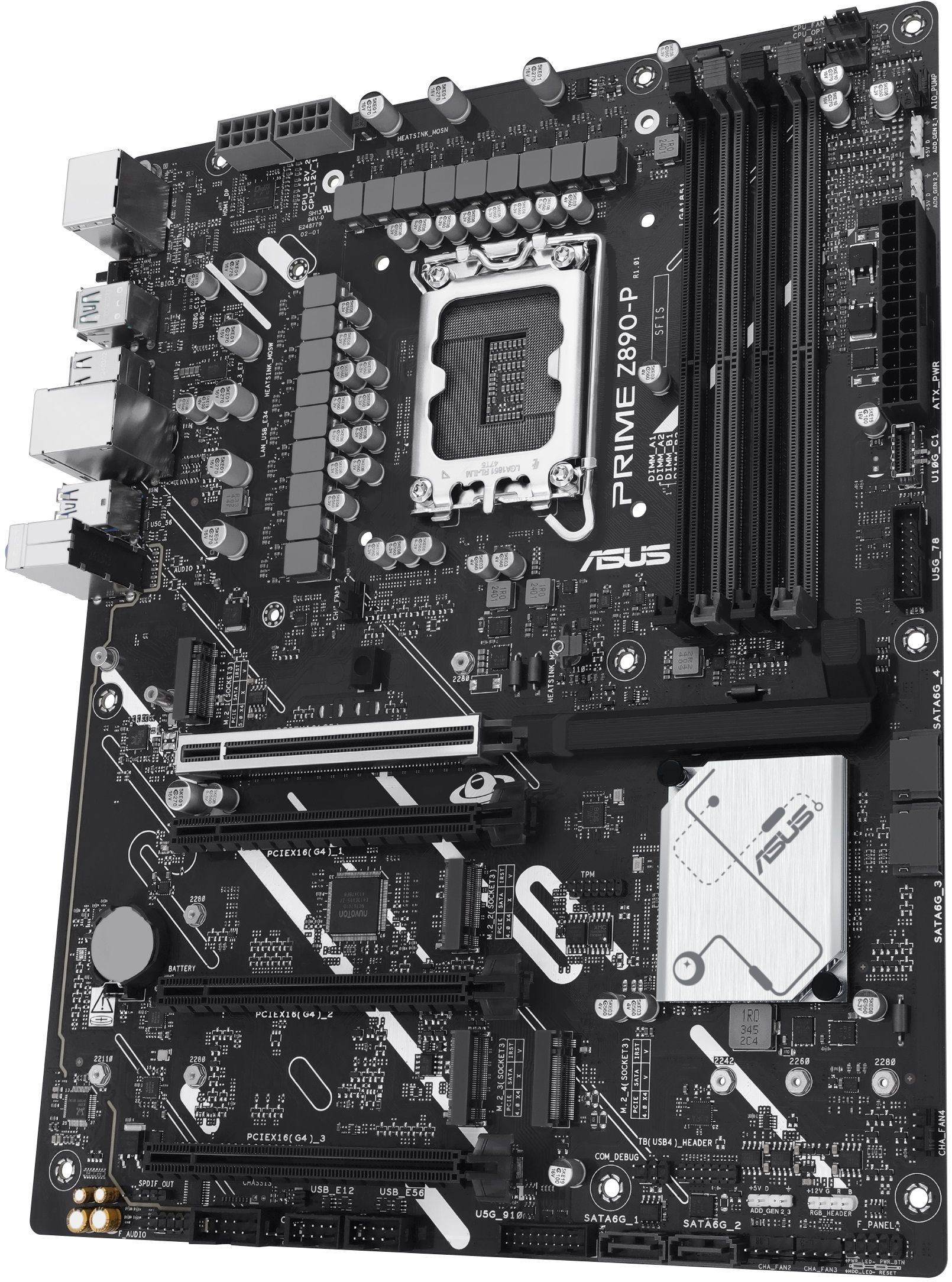 Материнська плата ASUS PRIME Z890-P (90MB1I50-M0EAY0)фото7