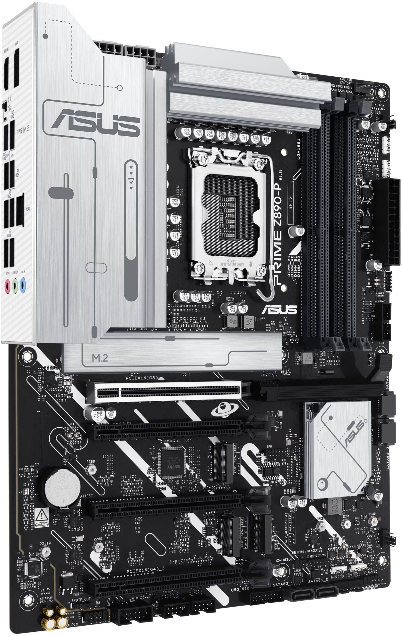 Материнська плата ASUS PRIME Z890-P (90MB1I50-M0EAY0)фото4