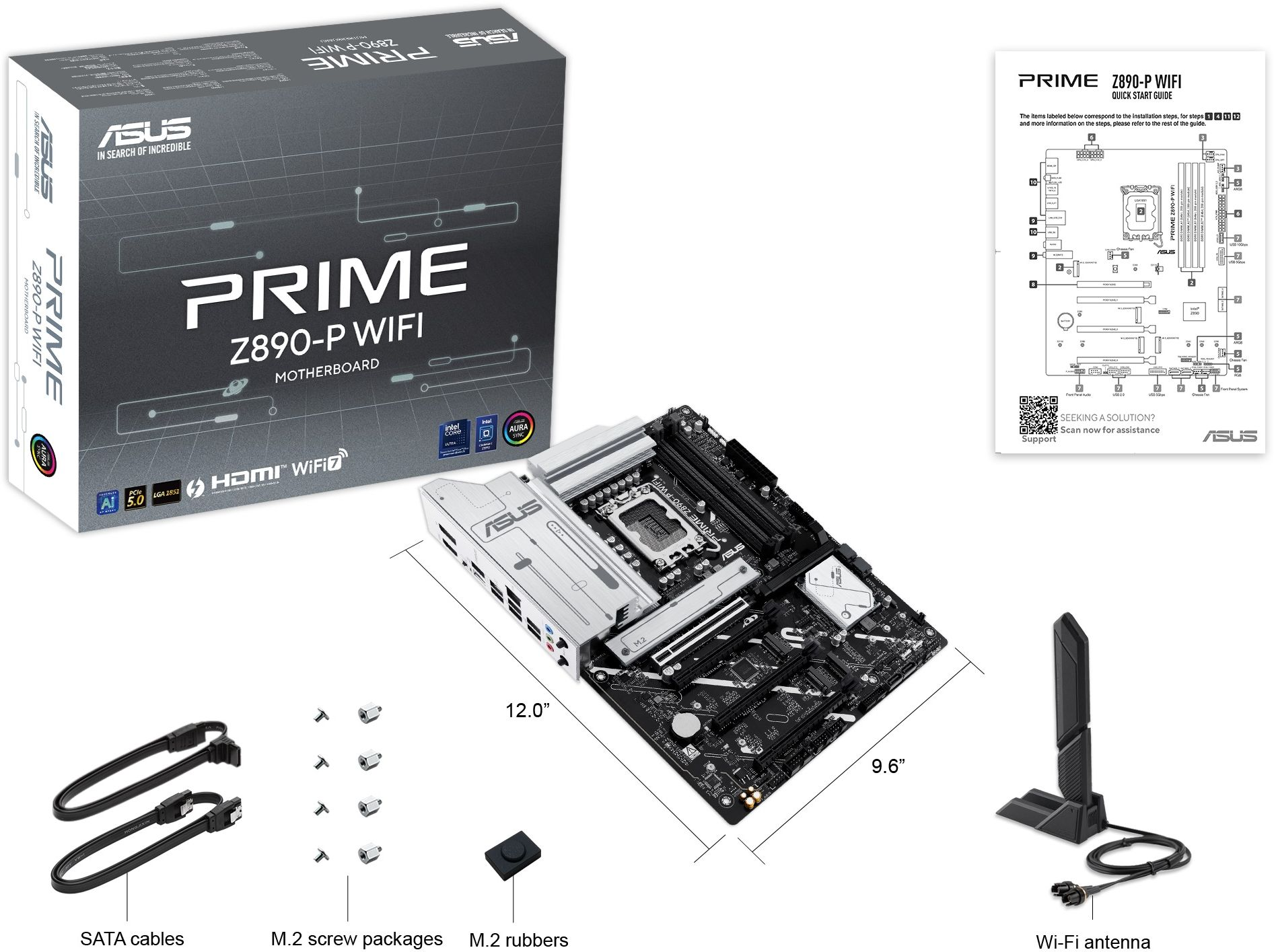 Материнська плата ASUS PRIME Z890-P WIFI (90MB1I70-M0EAY0)фото12