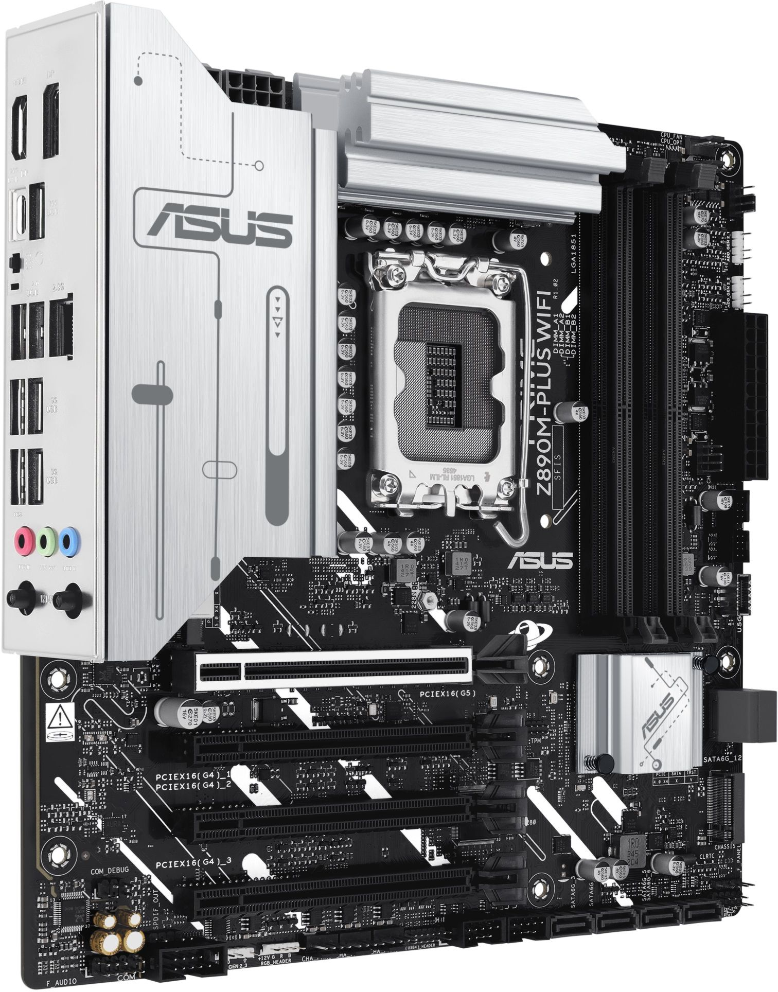 Материнcкая плата ASUS PRIME Z890M-PLUS WIFI (90MB1J80-M0EAY0) фото 4