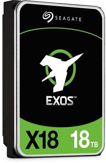 Жесткий диск Seagate 18TB 3.5" 7200 256MB SATA Exos X18 (ST18000NM000J) фото