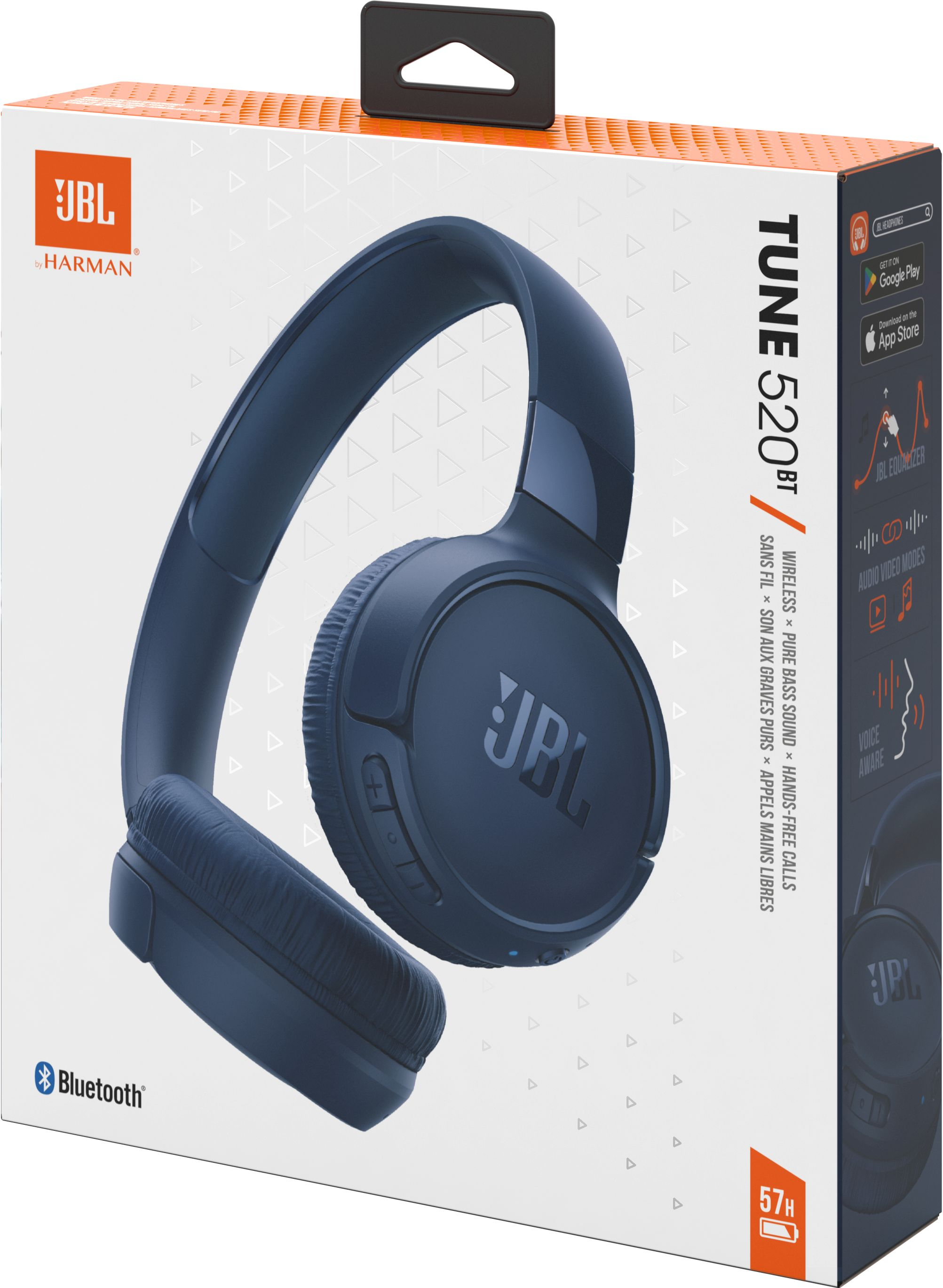 Навушники JBL Tune 520BT Blue (JBLT520BTBLUEU)фото12