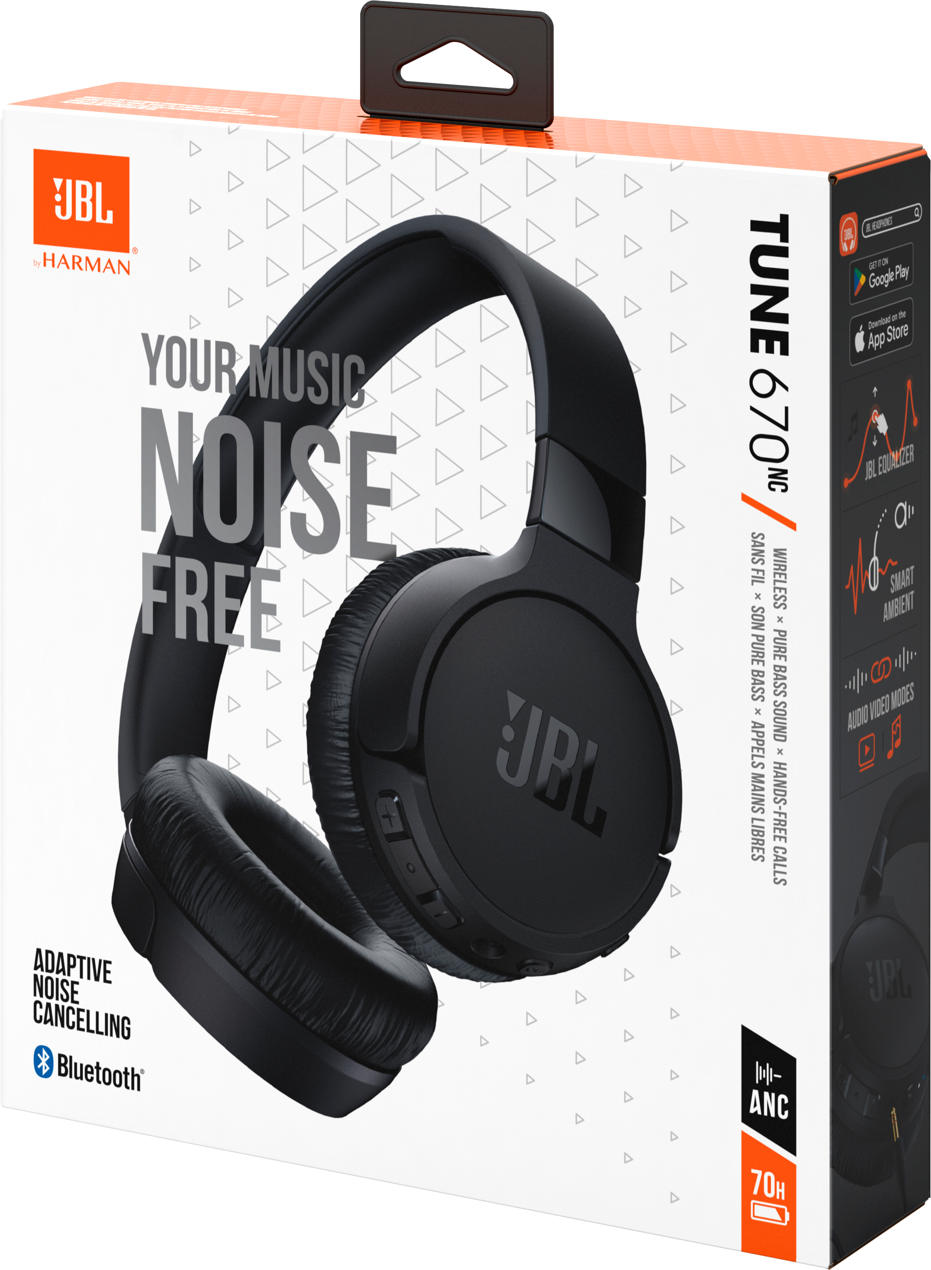 Навушники JBL Tune 670NC Black (JBLT670NCBLK)фото12