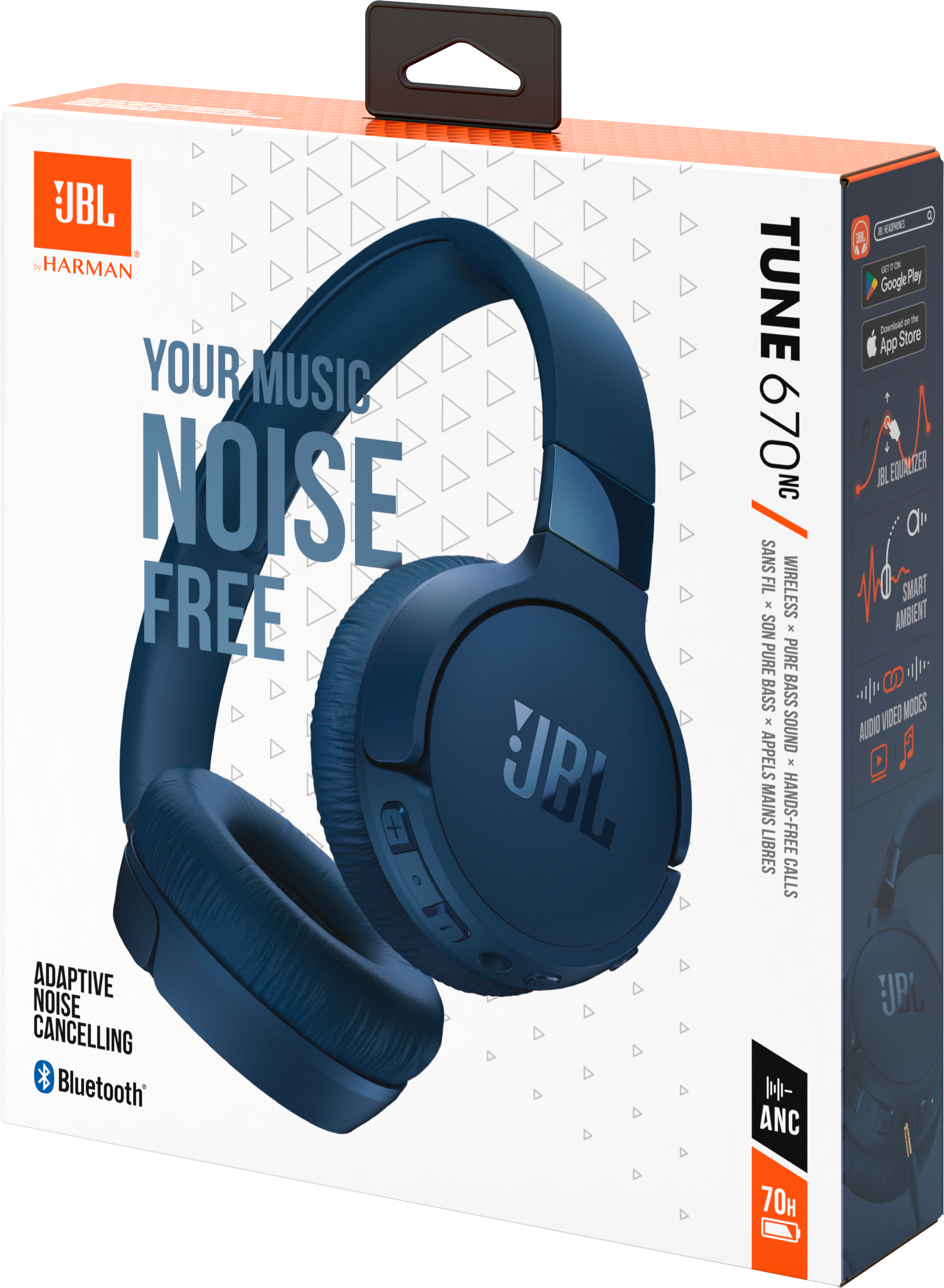 Наушники JBL Tune 670NC Blue (JBLT670NCBLU) фото 12