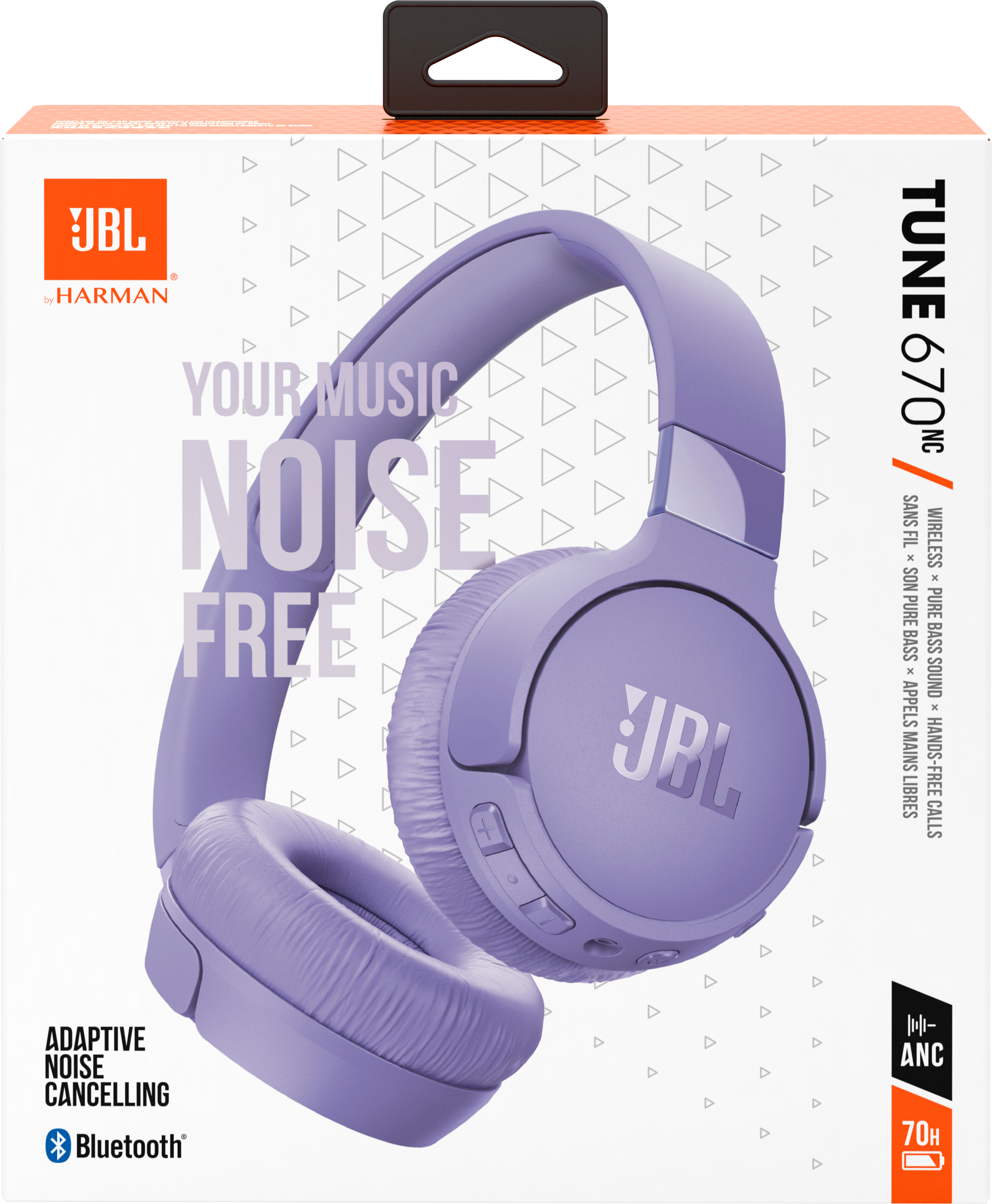 Навушники JBL Tune 670NC Purple (JBLT670NCPUR)фото11