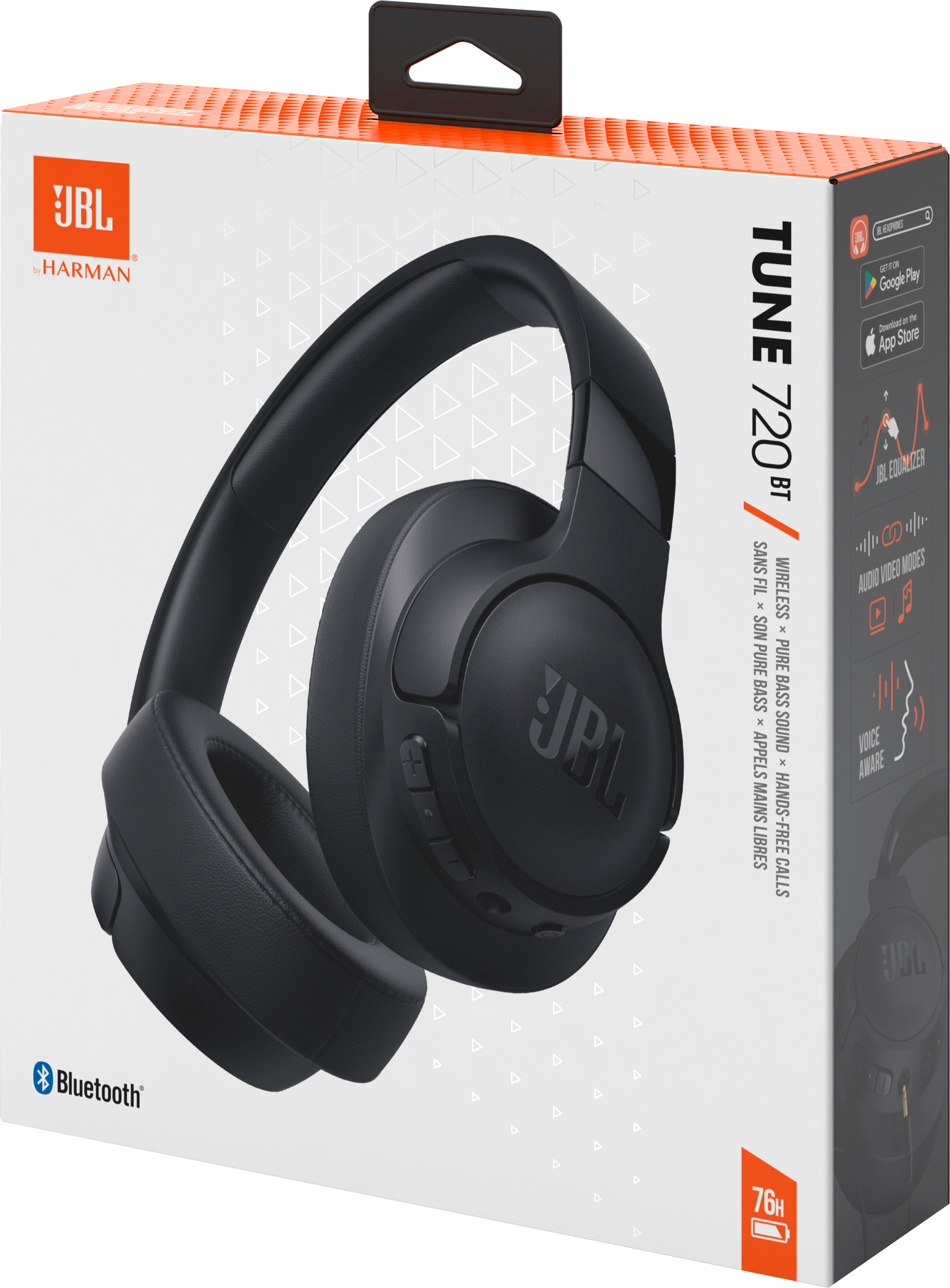 Навушники JBL Tune 720BT Black (JBLT720BTBLK)фото11