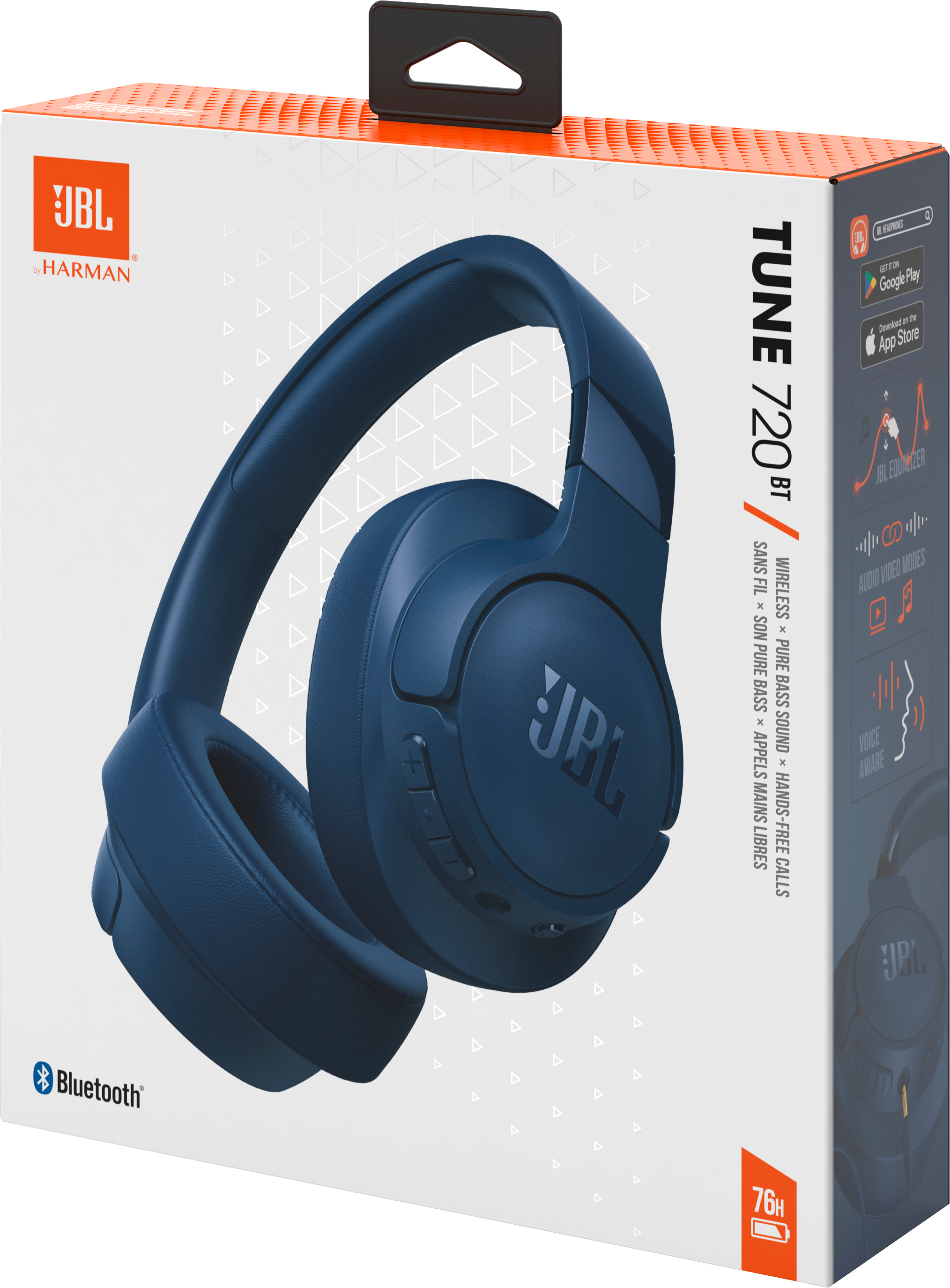 Навушники JBL Tune 720BT Blue (JBLT720BTBLU)фото11